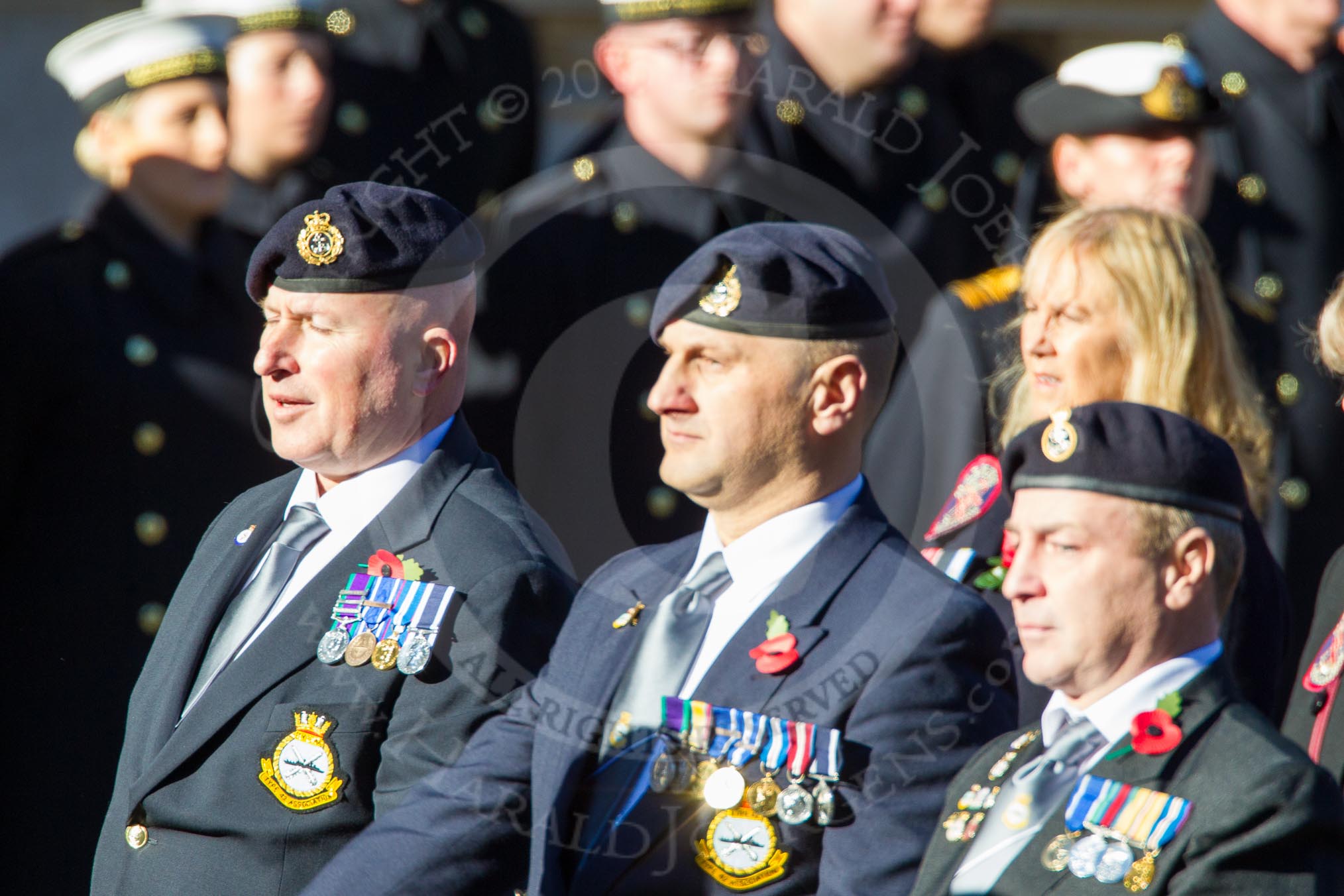 Remembrance Sunday Cenotaph March Past 2013: E27 - Type 42 Association..
Press stand opposite the Foreign Office building, Whitehall, London SW1,
London,
Greater London,
United Kingdom,
on 10 November 2013 at 11:47, image #570