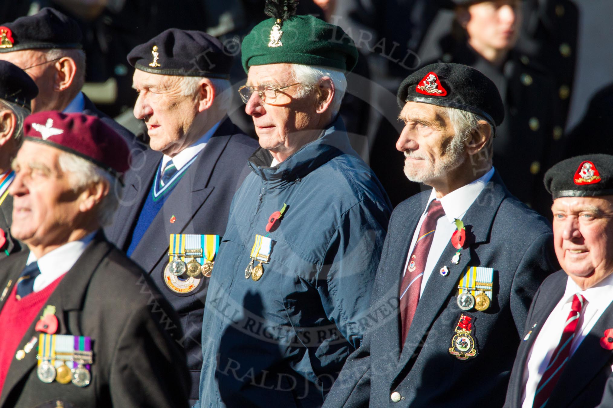 Remembrance Sunday Cenotaph March Past 2013: F1 - British Korean Veterans Association..
Press stand opposite the Foreign Office building, Whitehall, London SW1,
London,
Greater London,
United Kingdom,
on 10 November 2013 at 11:49, image #741