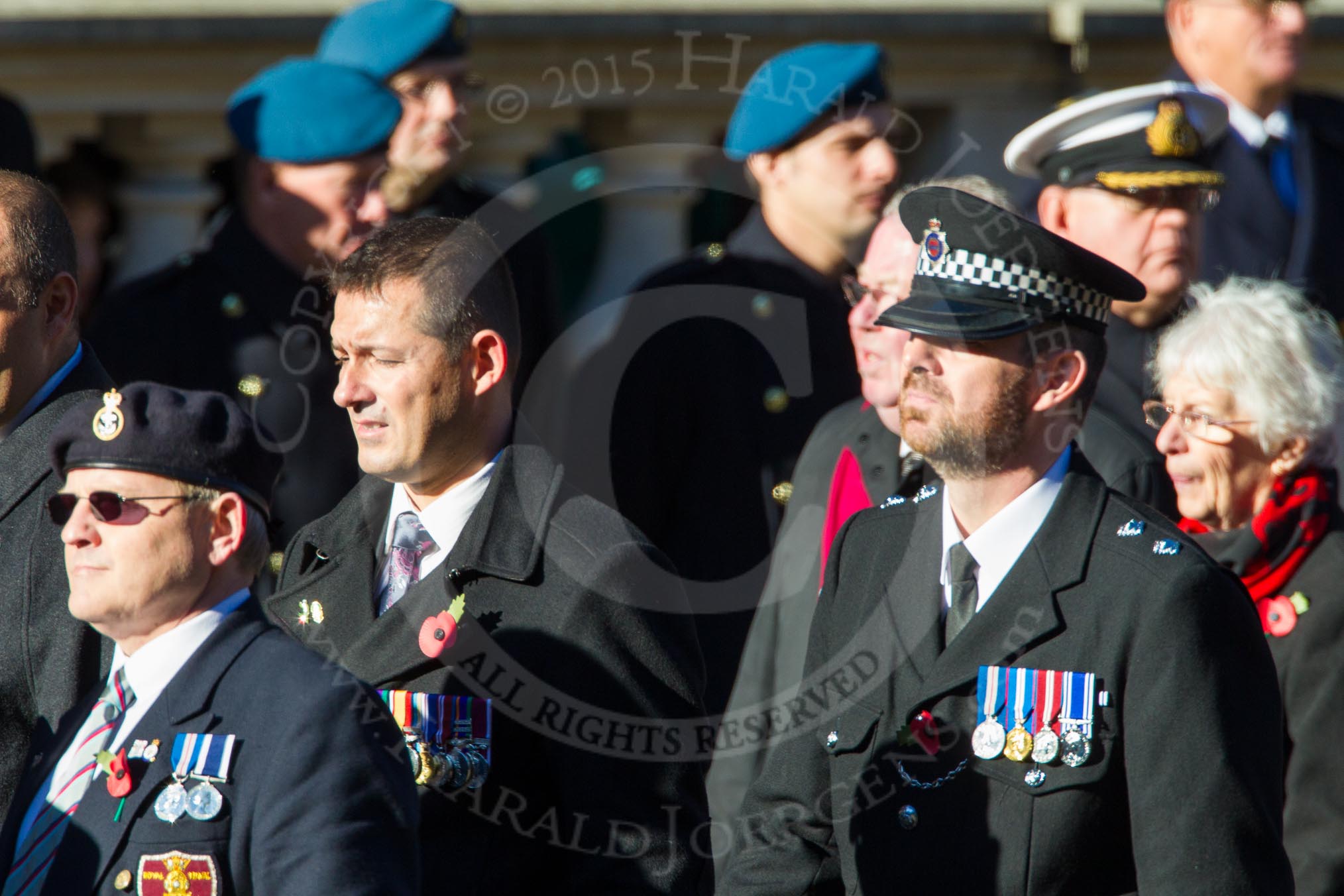 Remembrance Sunday Cenotaph March Past 2013: F7 - Gallantry Medallists League..
Press stand opposite the Foreign Office building, Whitehall, London SW1,
London,
Greater London,
United Kingdom,
on 10 November 2013 at 11:50, image #803