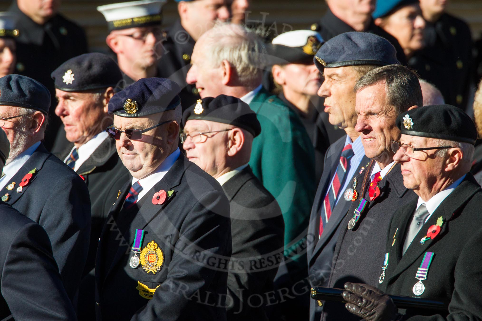 Remembrance Sunday Cenotaph March Past 2013: F16 - Aden Veterans Association..
Press stand opposite the Foreign Office building, Whitehall, London SW1,
London,
Greater London,
United Kingdom,
on 10 November 2013 at 11:52, image #899