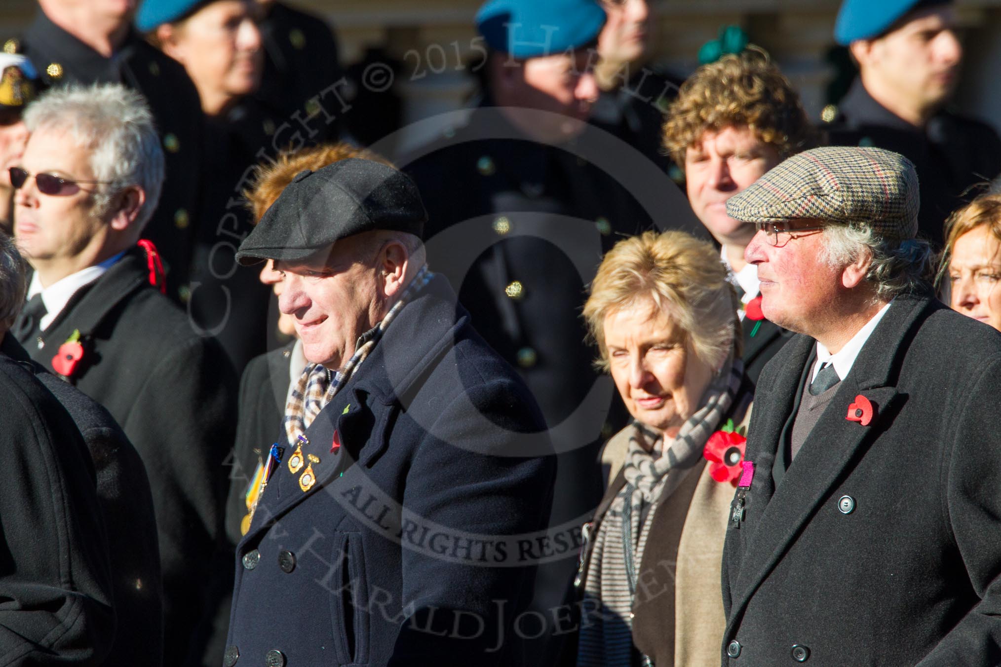 Remembrance Sunday Cenotaph March Past 2013: F18 - Showmens' Guild of Great Britain..
Press stand opposite the Foreign Office building, Whitehall, London SW1,
London,
Greater London,
United Kingdom,
on 10 November 2013 at 11:52, image #935