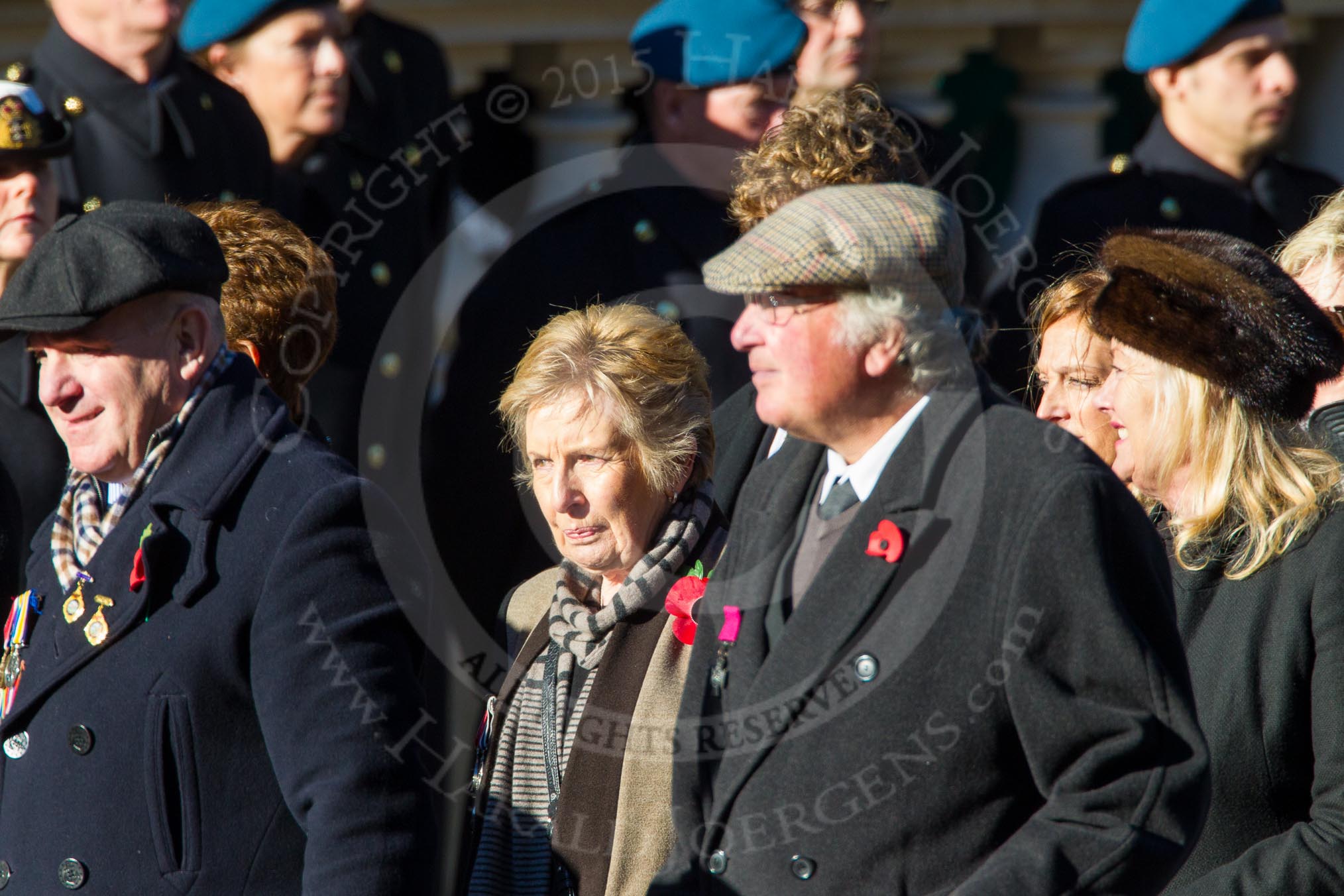 Remembrance Sunday Cenotaph March Past 2013: F18 - Showmens' Guild of Great Britain..
Press stand opposite the Foreign Office building, Whitehall, London SW1,
London,
Greater London,
United Kingdom,
on 10 November 2013 at 11:52, image #936