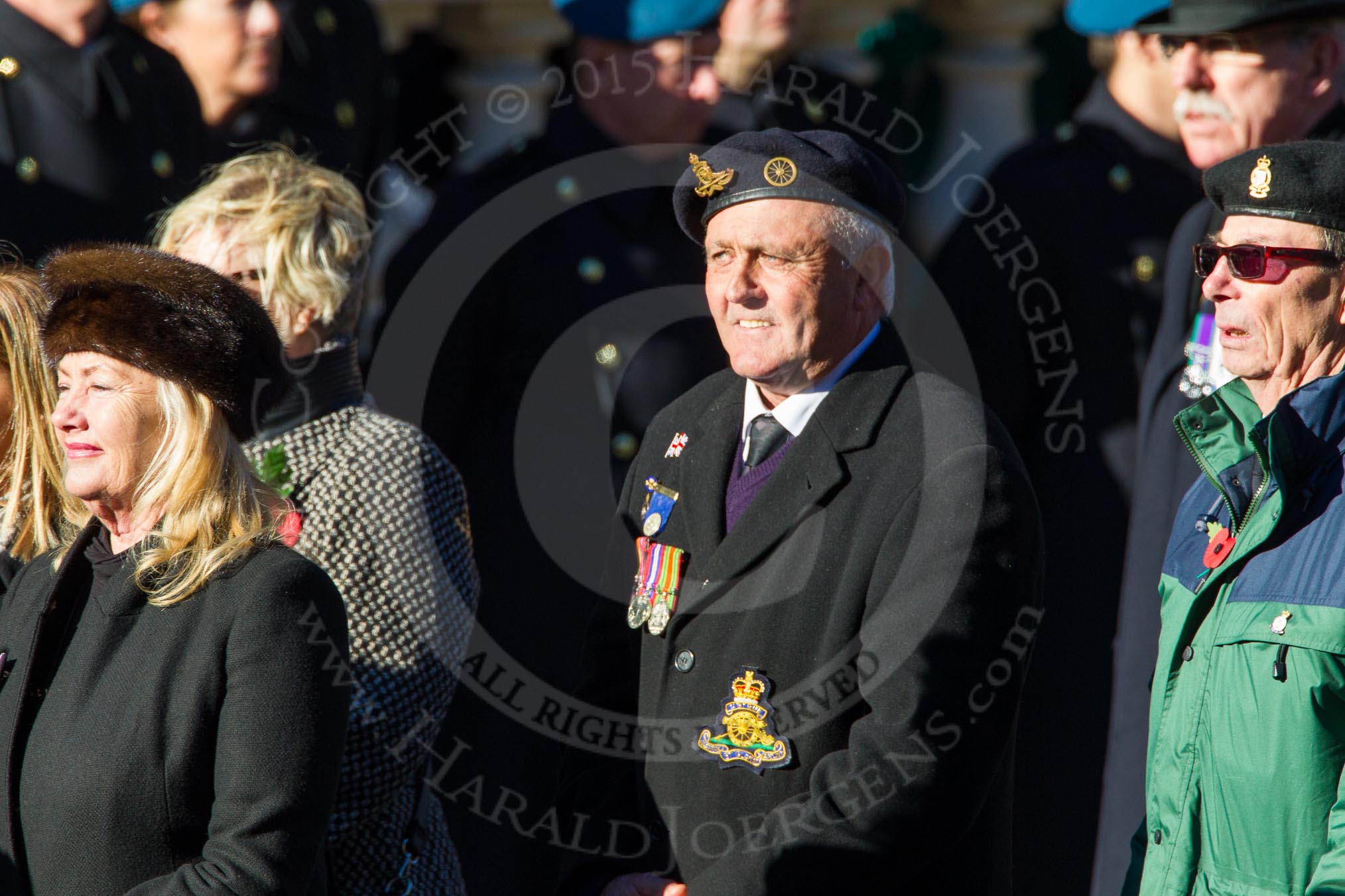 Remembrance Sunday Cenotaph March Past 2013: F18 - Showmens' Guild of Great Britain..
Press stand opposite the Foreign Office building, Whitehall, London SW1,
London,
Greater London,
United Kingdom,
on 10 November 2013 at 11:53, image #938