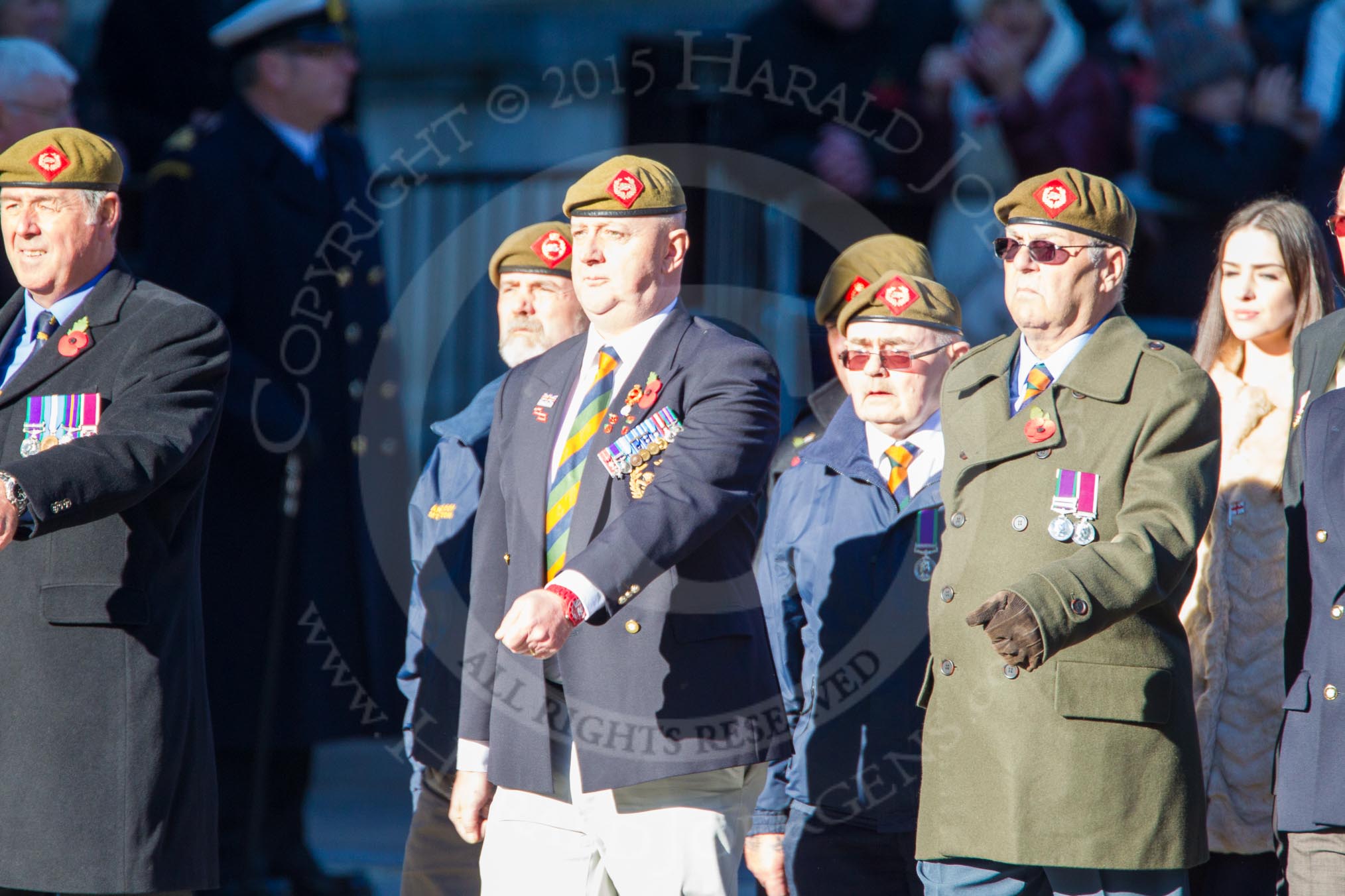 Remembrance Sunday Cenotaph March Past 2013: A3 - The Duke of Lancaster's Regimental Association..
Press stand opposite the Foreign Office building, Whitehall, London SW1,
London,
Greater London,
United Kingdom,
on 10 November 2013 at 11:54, image #1027