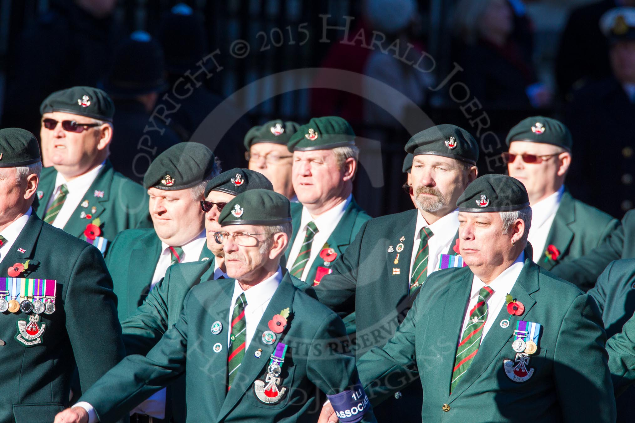 Remembrance Sunday Cenotaph March Past 2013: A15 - 1LI Association..
Press stand opposite the Foreign Office building, Whitehall, London SW1,
London,
Greater London,
United Kingdom,
on 10 November 2013 at 11:56, image #1112