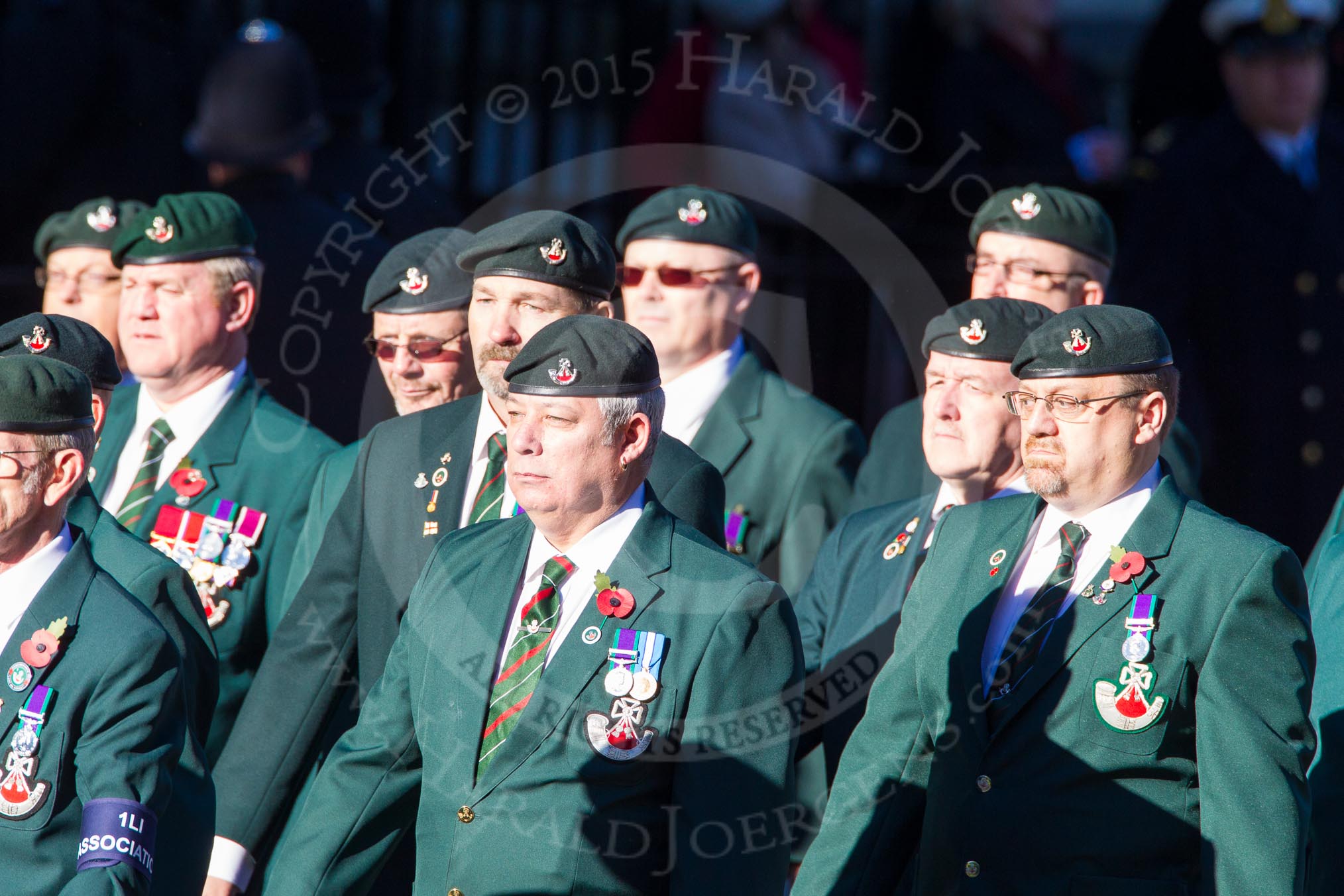 Remembrance Sunday Cenotaph March Past 2013: A15 - 1LI Association..
Press stand opposite the Foreign Office building, Whitehall, London SW1,
London,
Greater London,
United Kingdom,
on 10 November 2013 at 11:56, image #1114