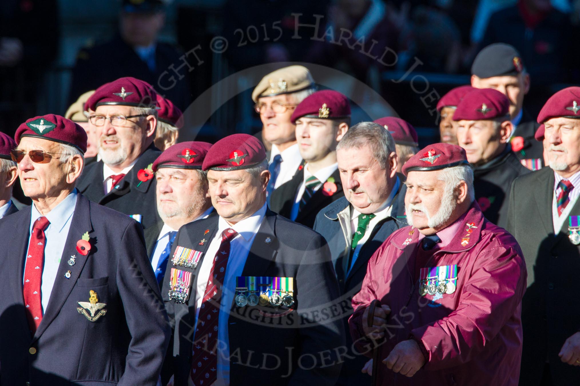 Remembrance Sunday Cenotaph March Past 2013: A17 - Parachute Regimental Association..
Press stand opposite the Foreign Office building, Whitehall, London SW1,
London,
Greater London,
United Kingdom,
on 10 November 2013 at 11:57, image #1170