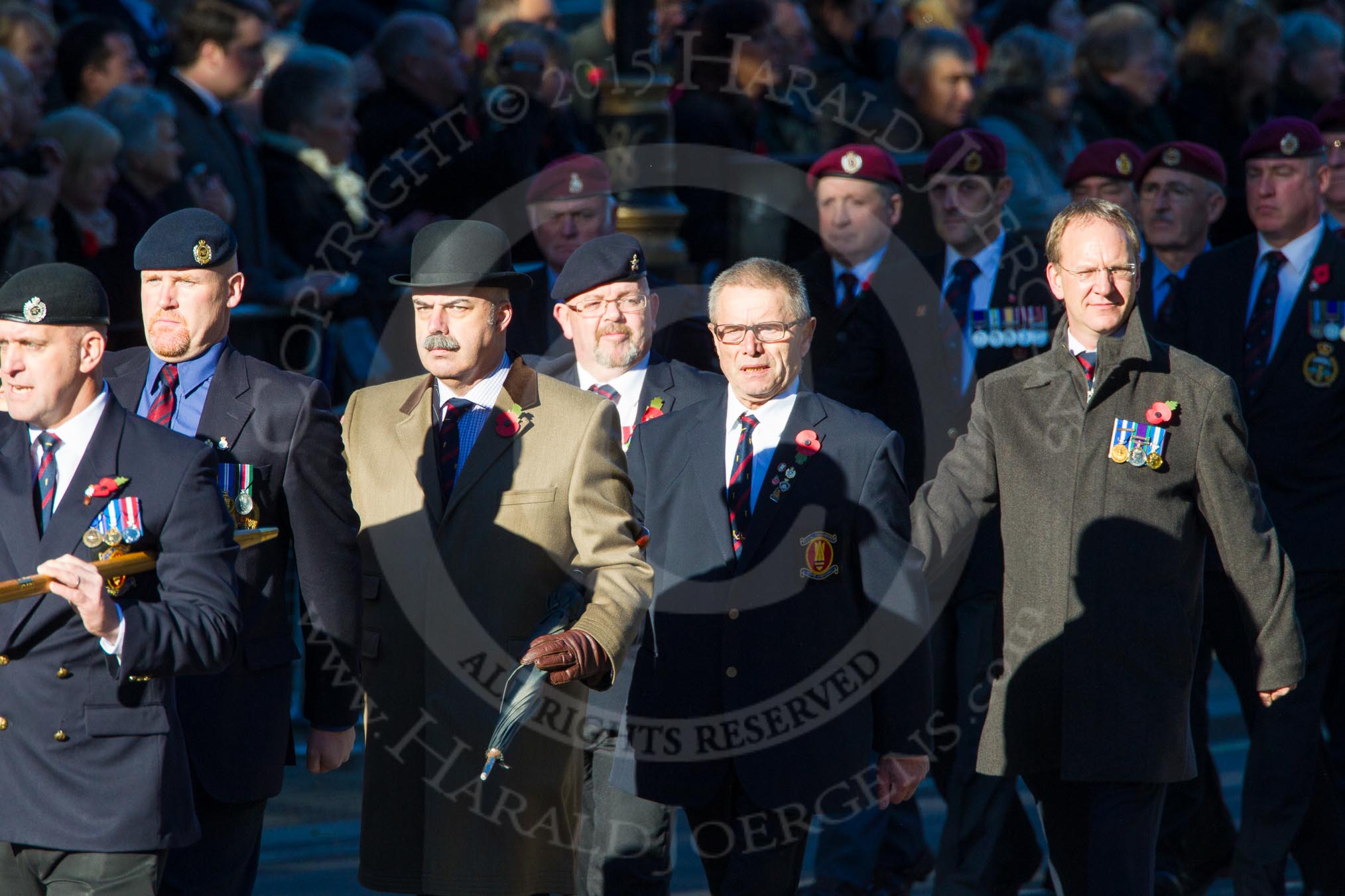 Remembrance Sunday Cenotaph March Past 2013: B21 - Royal Engineers Bomb Disposal Association..
Press stand opposite the Foreign Office building, Whitehall, London SW1,
London,
Greater London,
United Kingdom,
on 10 November 2013 at 12:02, image #1479