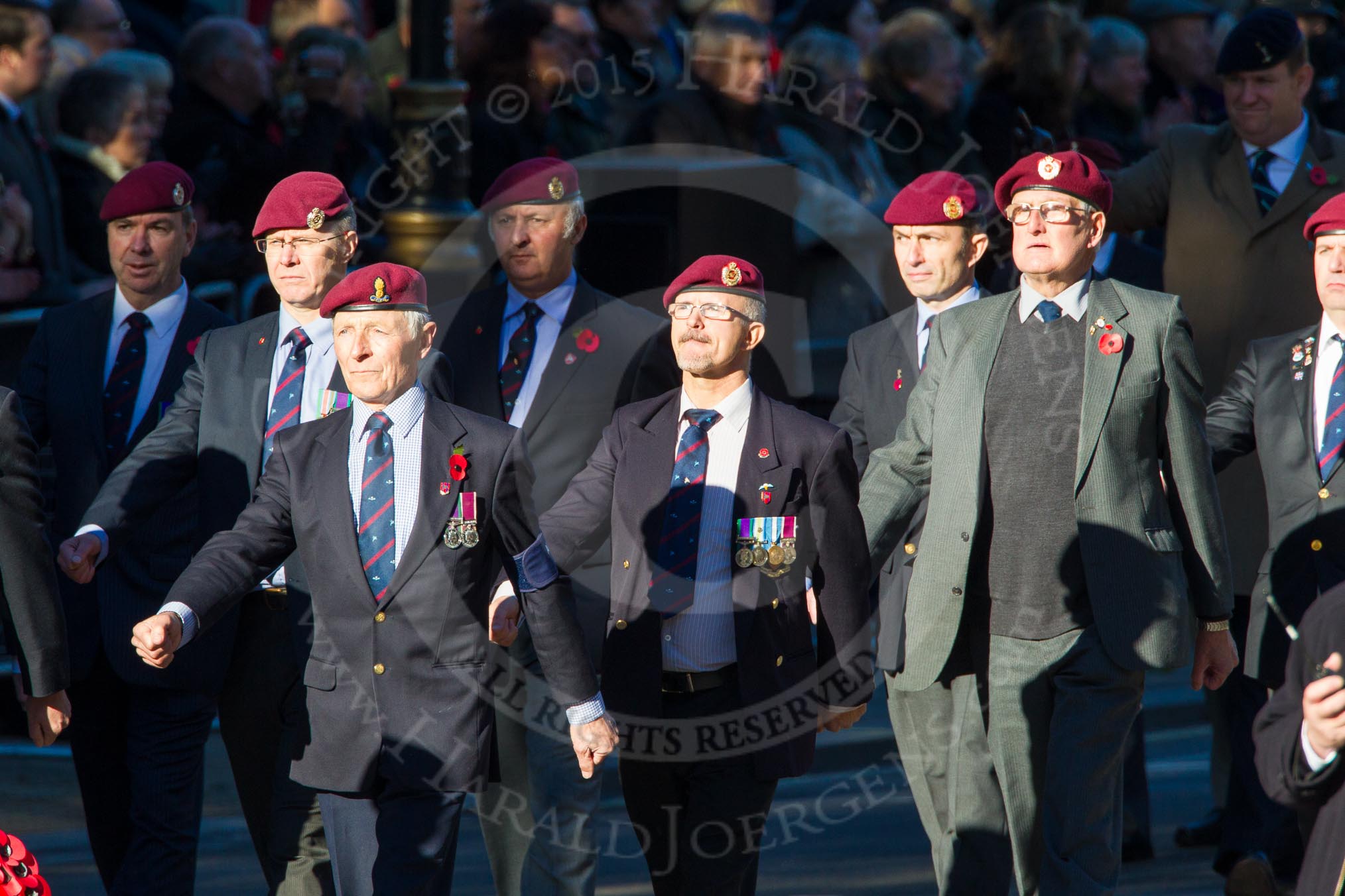 Remembrance Sunday Cenotaph March Past 2013: B22 - Airborne Engineers Association..
Press stand opposite the Foreign Office building, Whitehall, London SW1,
London,
Greater London,
United Kingdom,
on 10 November 2013 at 12:02, image #1488