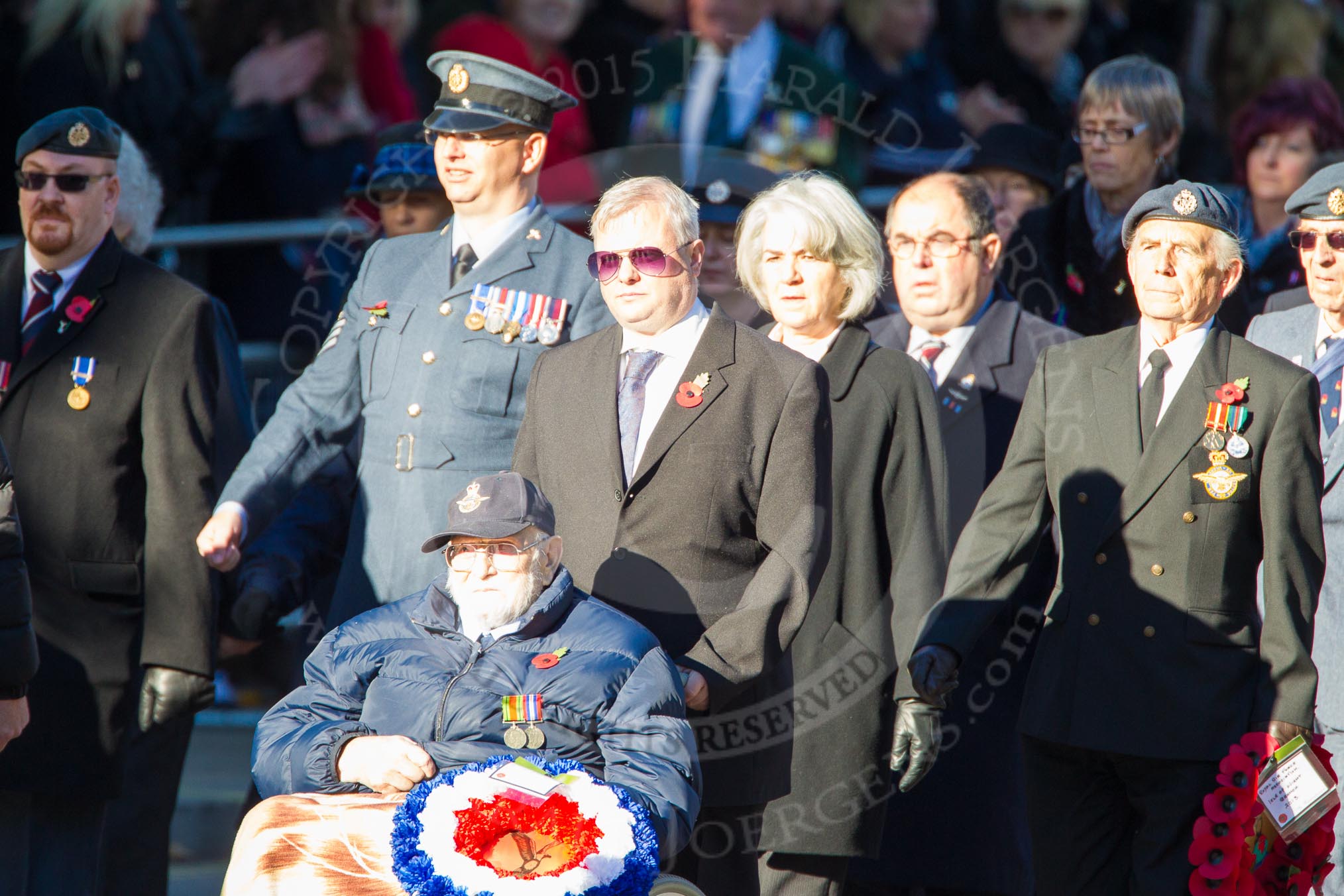 Remembrance Sunday Cenotaph March Past 2013: C1 - Royal Air Forces Association..
Press stand opposite the Foreign Office building, Whitehall, London SW1,
London,
Greater London,
United Kingdom,
on 10 November 2013 at 12:05, image #1653