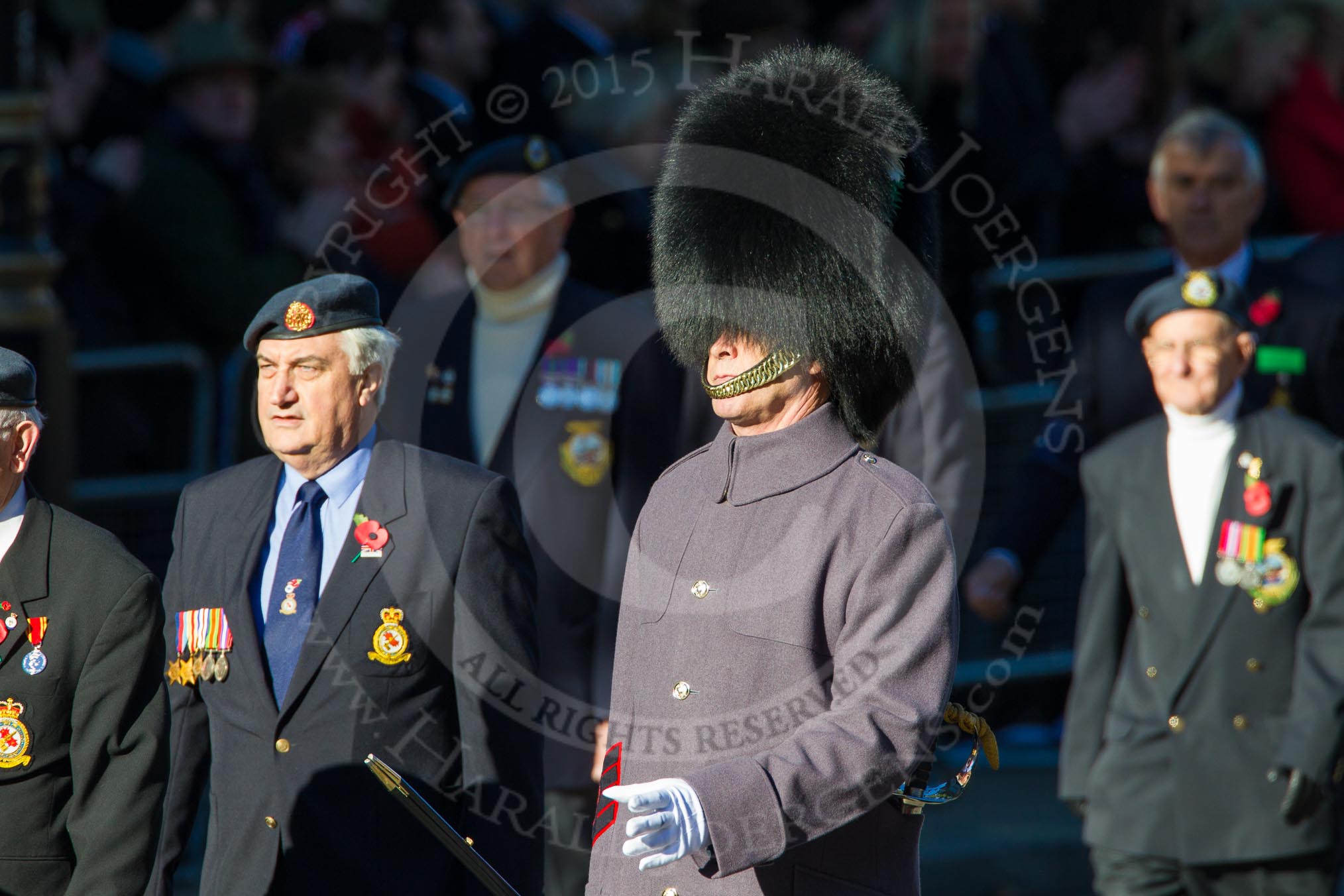 Remembrance Sunday Cenotaph March Past 2013: C15 - Royal Air Force & Defence Fire Services Association..
Press stand opposite the Foreign Office building, Whitehall, London SW1,
London,
Greater London,
United Kingdom,
on 10 November 2013 at 12:08, image #1806