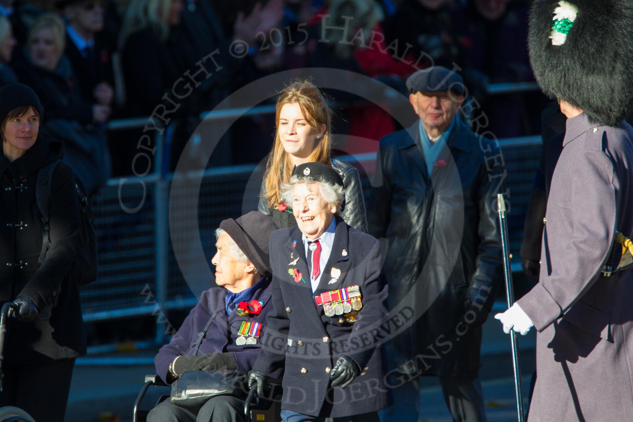 Remembrance Sunday Cenotaph March Past 2013: C21 - Women's Auxiliary Air Force..
Press stand opposite the Foreign Office building, Whitehall, London SW1,
London,
Greater London,
United Kingdom,
on 10 November 2013 at 12:08, image #1825