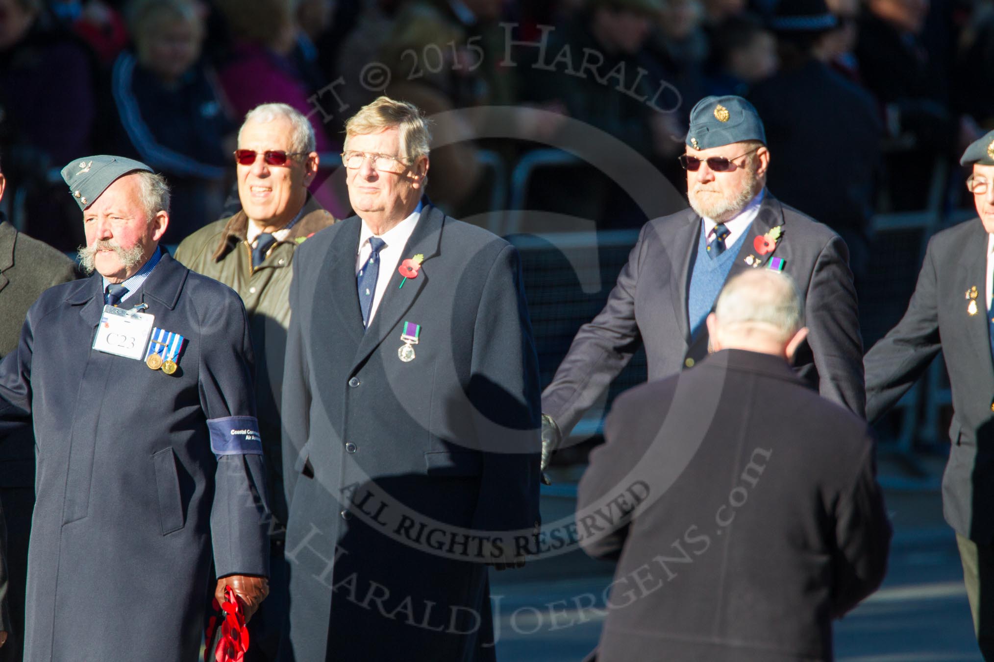 Remembrance Sunday Cenotaph March Past 2013: C23 - Coastal Command & Maritime Air Association..
Press stand opposite the Foreign Office building, Whitehall, London SW1,
London,
Greater London,
United Kingdom,
on 10 November 2013 at 12:08, image #1841