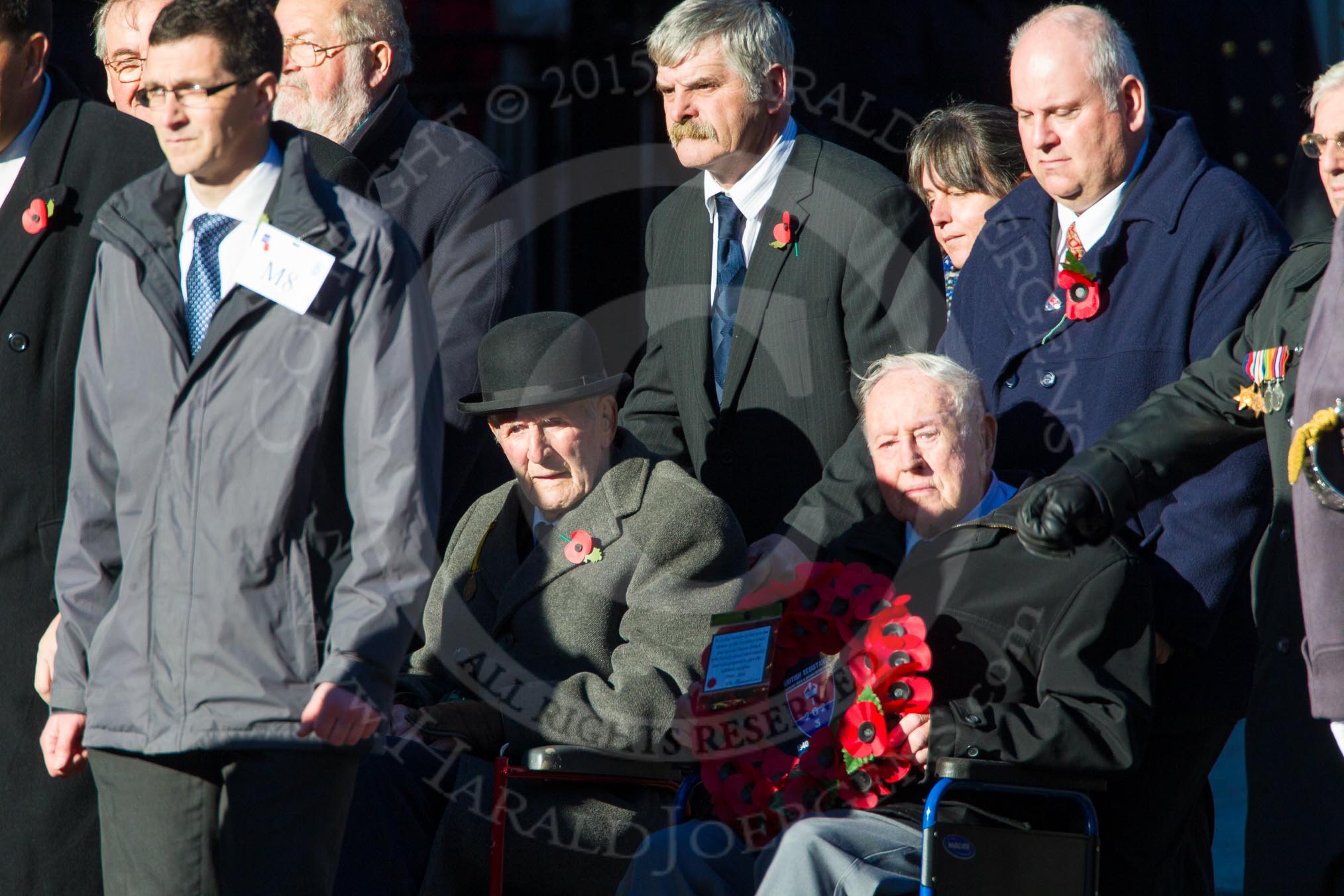 Remembrance Sunday Cenotaph March Past 2013: M11 - British Resistance Movement (Coleshill Auxiliary Research Team)..
Press stand opposite the Foreign Office building, Whitehall, London SW1,
London,
Greater London,
United Kingdom,
on 10 November 2013 at 12:10, image #1936