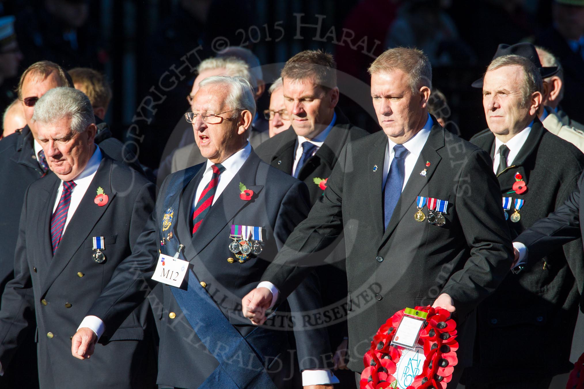 Remembrance Sunday Cenotaph March Past 2013: M12 - National Association of Retired Police Officers..
Press stand opposite the Foreign Office building, Whitehall, London SW1,
London,
Greater London,
United Kingdom,
on 10 November 2013 at 12:10, image #1945