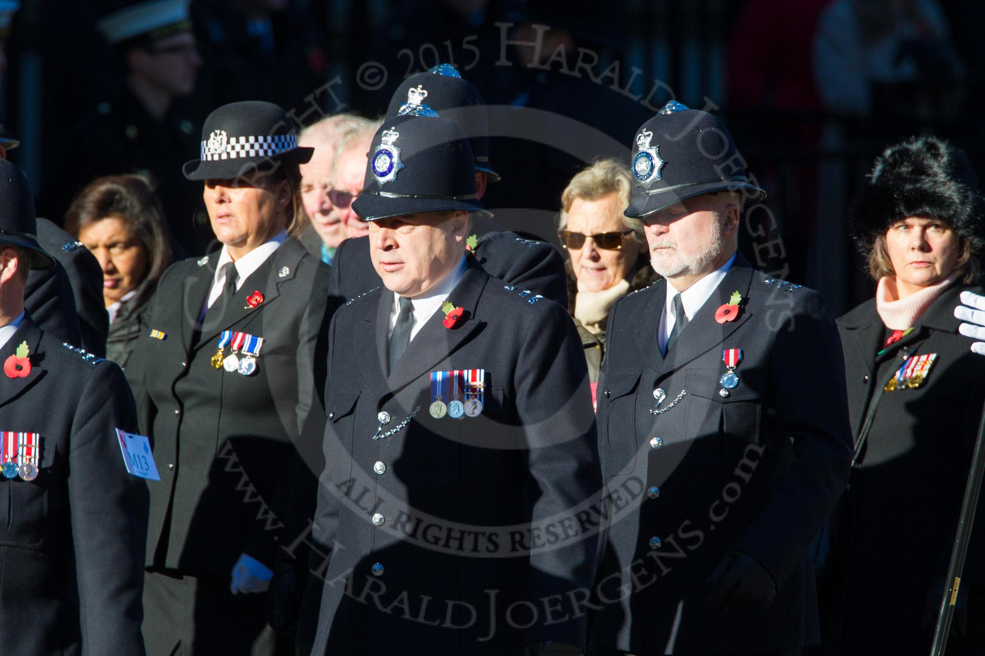 Remembrance Sunday Cenotaph March Past 2013: M13 - Metropolitan Special Constabulary. The Metropolitan Special Constabulary (MSC) is the part-time volunteer police service of the Metropolitan Police Service..
Press stand opposite the Foreign Office building, Whitehall, London SW1,
London,
Greater London,
United Kingdom,
on 10 November 2013 at 12:10, image #1965