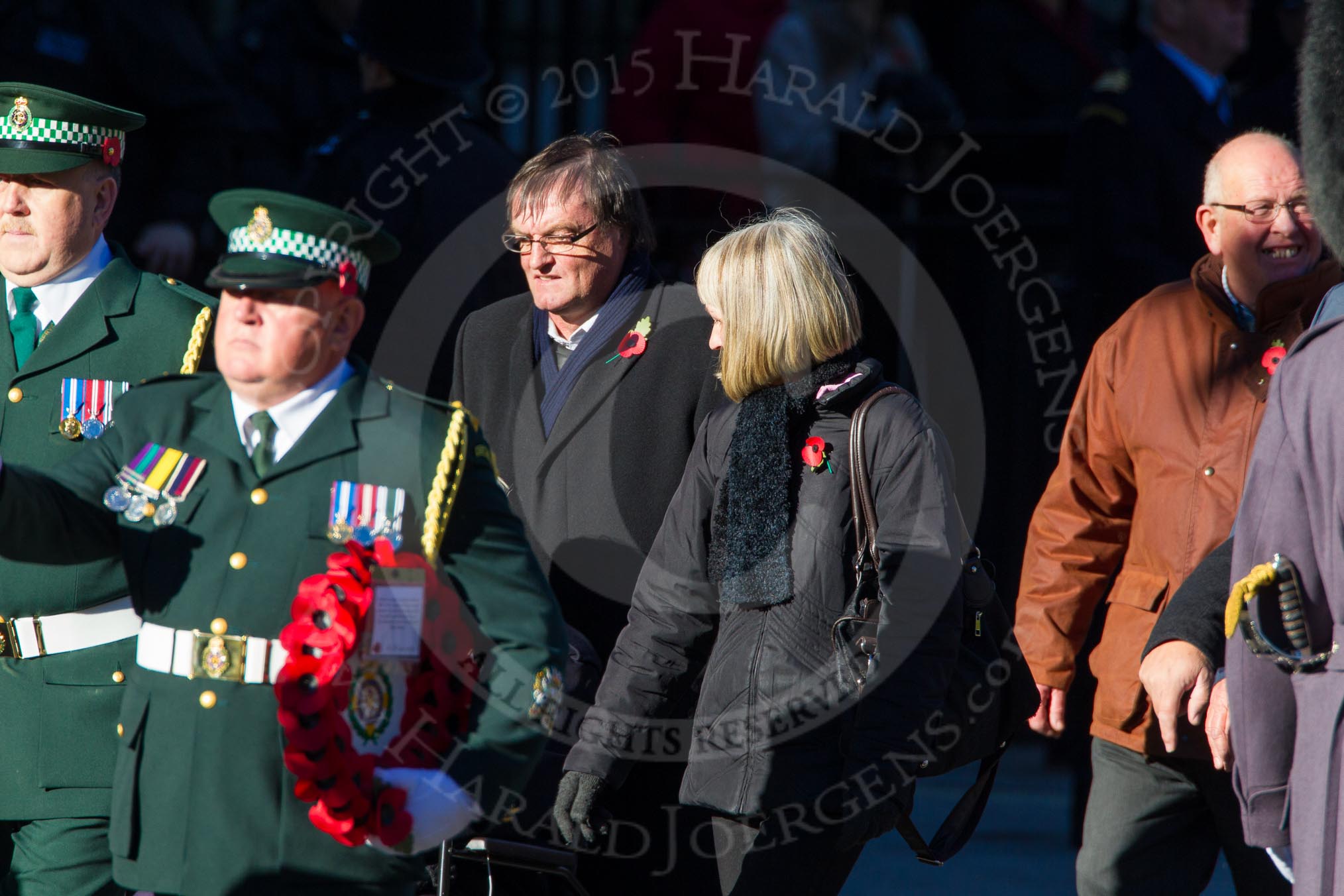 Remembrance Sunday Cenotaph March Past 2013: M15 - London Ambulance Service Retirement Association..
Press stand opposite the Foreign Office building, Whitehall, London SW1,
London,
Greater London,
United Kingdom,
on 10 November 2013 at 12:10, image #1990