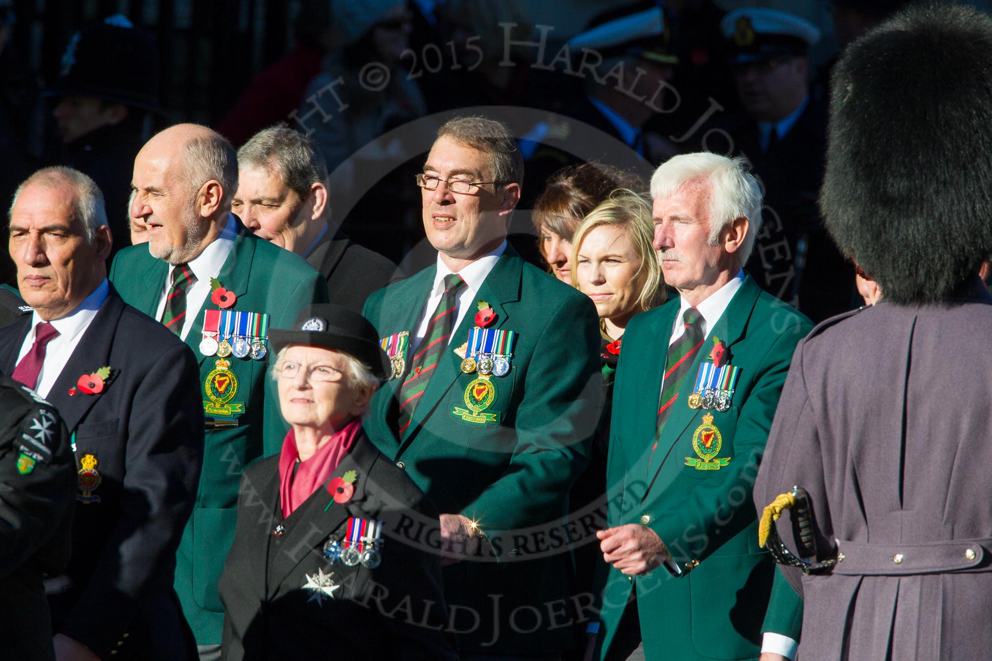 Remembrance Sunday Cenotaph March Past 2013: M19 - Royal Ulster Constabulary (GC) Association..
Press stand opposite the Foreign Office building, Whitehall, London SW1,
London,
Greater London,
United Kingdom,
on 10 November 2013 at 12:11, image #2004