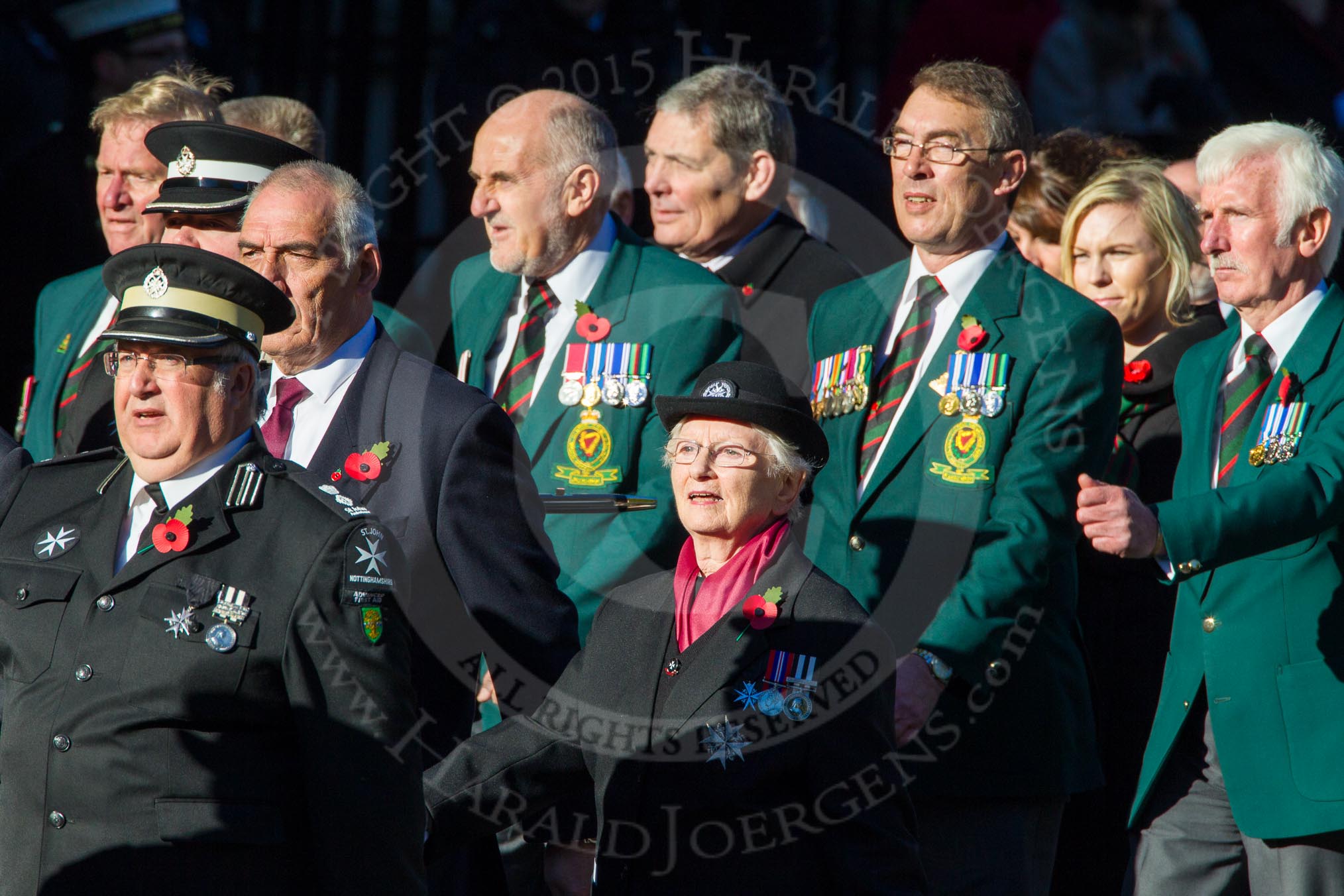 Remembrance Sunday Cenotaph March Past 2013: M19 - Royal Ulster Constabulary (GC) Association..
Press stand opposite the Foreign Office building, Whitehall, London SW1,
London,
Greater London,
United Kingdom,
on 10 November 2013 at 12:11, image #2005