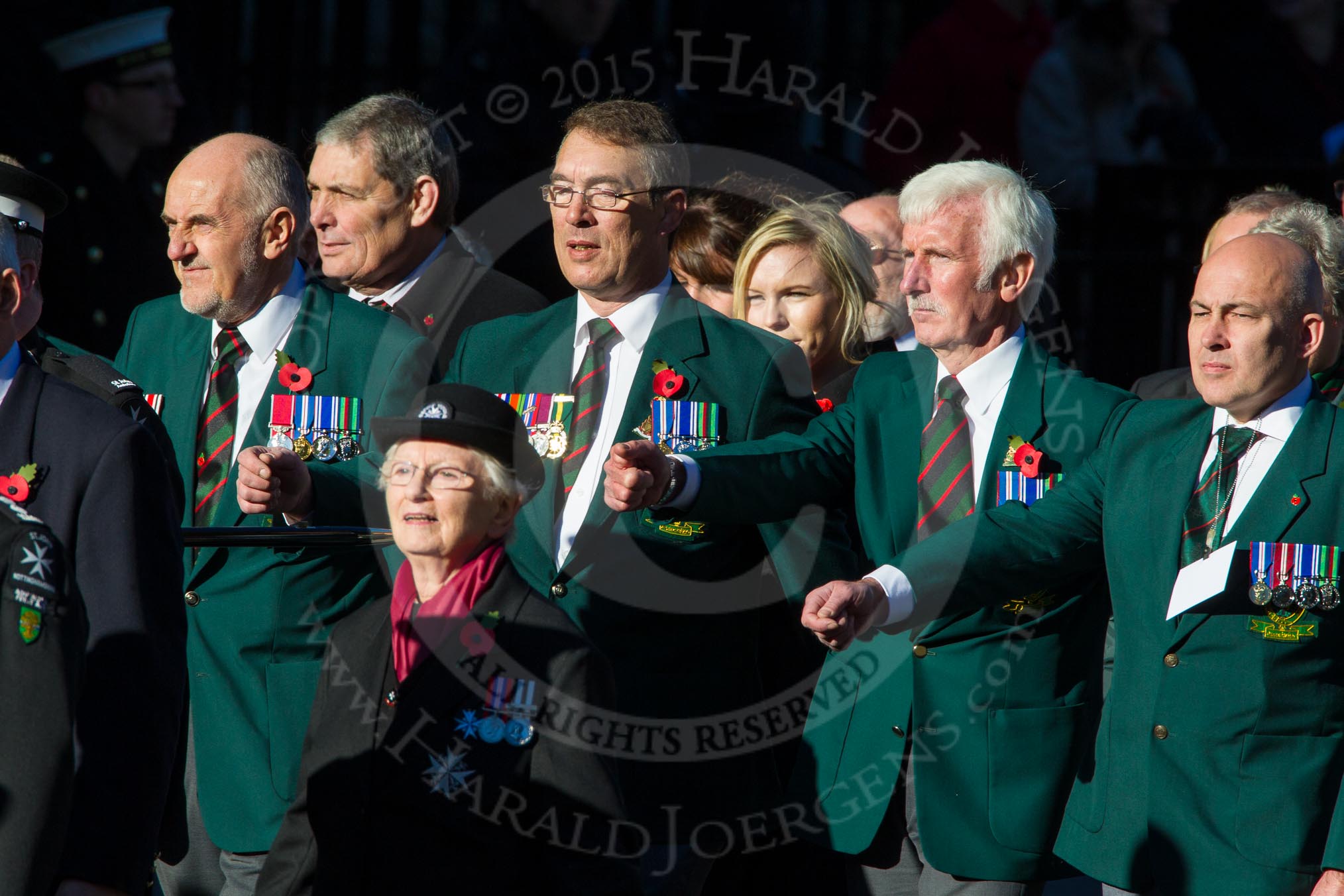 Remembrance Sunday Cenotaph March Past 2013: M19 - Royal Ulster Constabulary (GC) Association..
Press stand opposite the Foreign Office building, Whitehall, London SW1,
London,
Greater London,
United Kingdom,
on 10 November 2013 at 12:11, image #2006