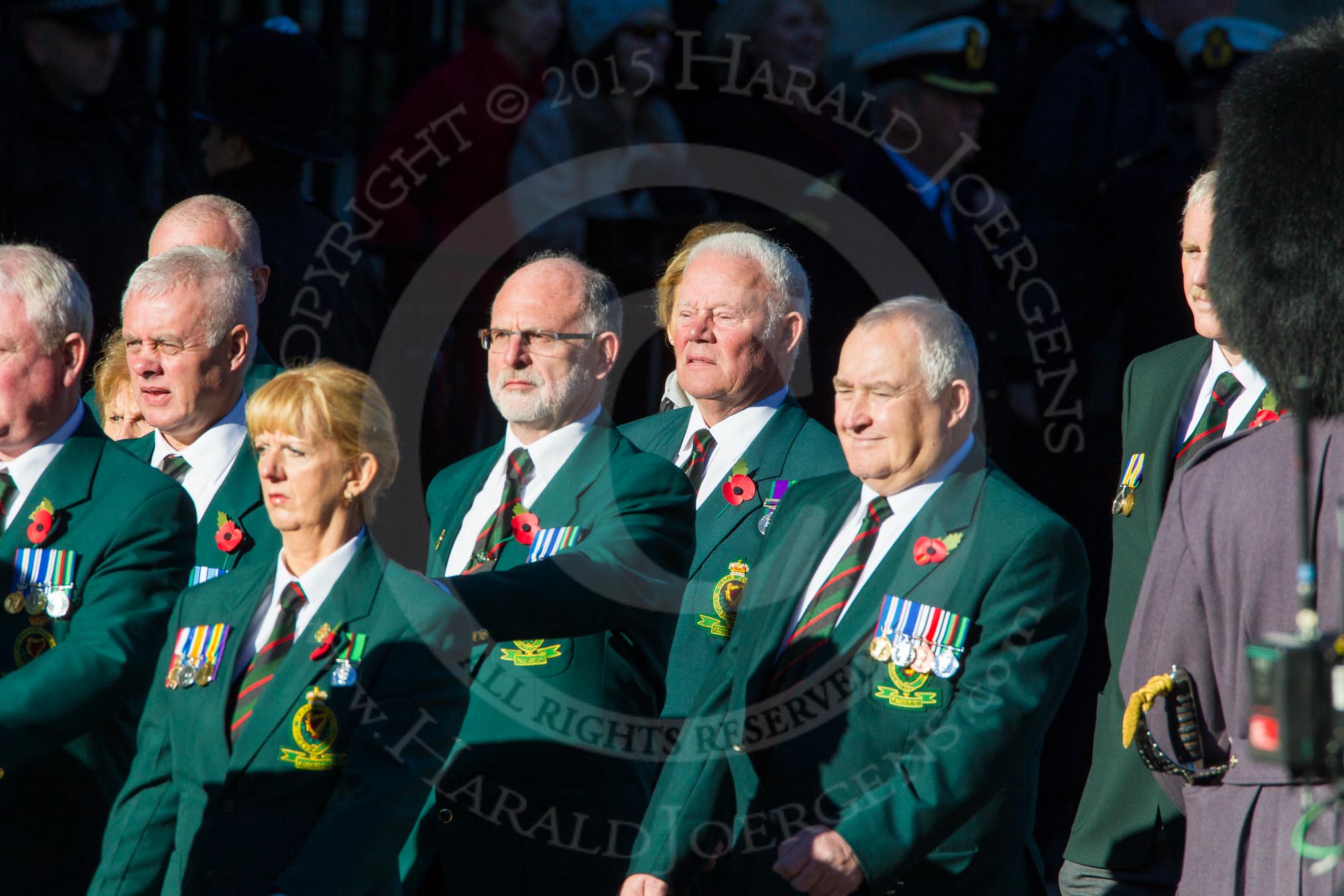 Remembrance Sunday Cenotaph March Past 2013: M19 - Royal Ulster Constabulary (GC) Association..
Press stand opposite the Foreign Office building, Whitehall, London SW1,
London,
Greater London,
United Kingdom,
on 10 November 2013 at 12:11, image #2009