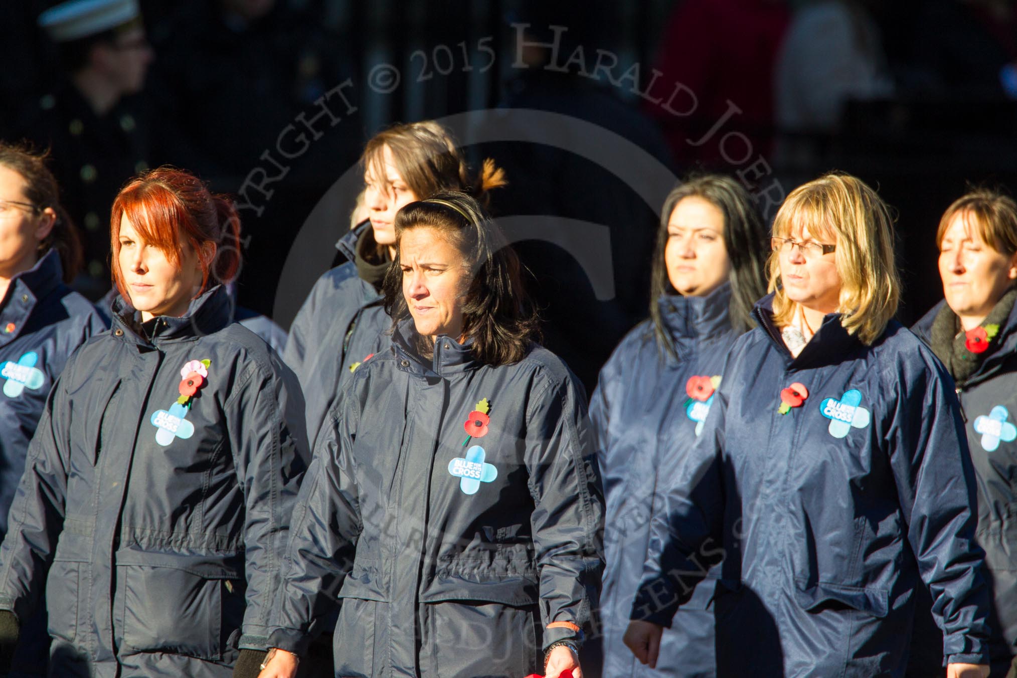 Remembrance Sunday Cenotaph March Past 2013: M26 - The Blue Cross..
Press stand opposite the Foreign Office building, Whitehall, London SW1,
London,
Greater London,
United Kingdom,
on 10 November 2013 at 12:12, image #2080