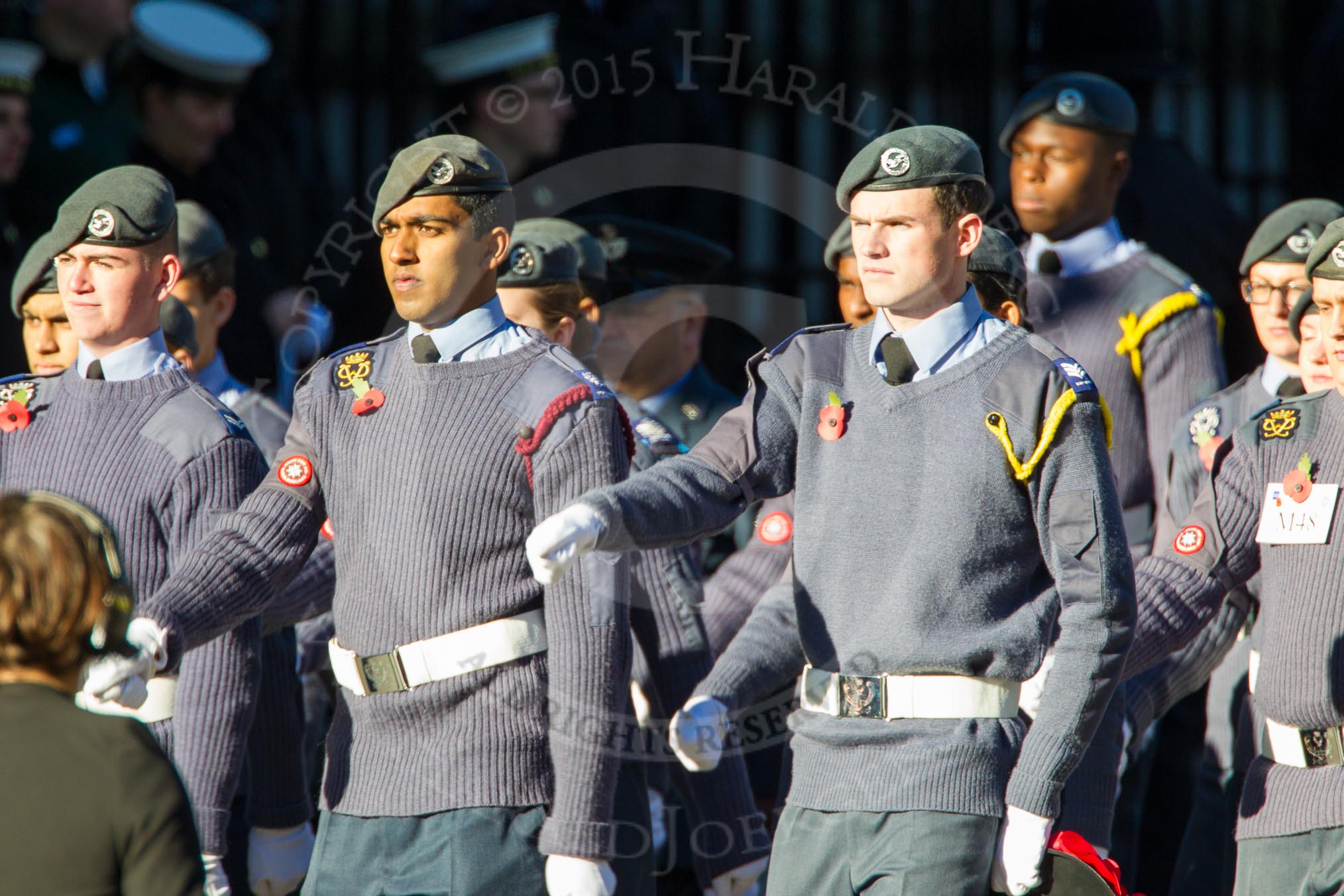 Remembrance Sunday Cenotaph March Past 2013: M48 - Air Training Corps..
Press stand opposite the Foreign Office building, Whitehall, London SW1,
London,
Greater London,
United Kingdom,
on 10 November 2013 at 12:15, image #2244