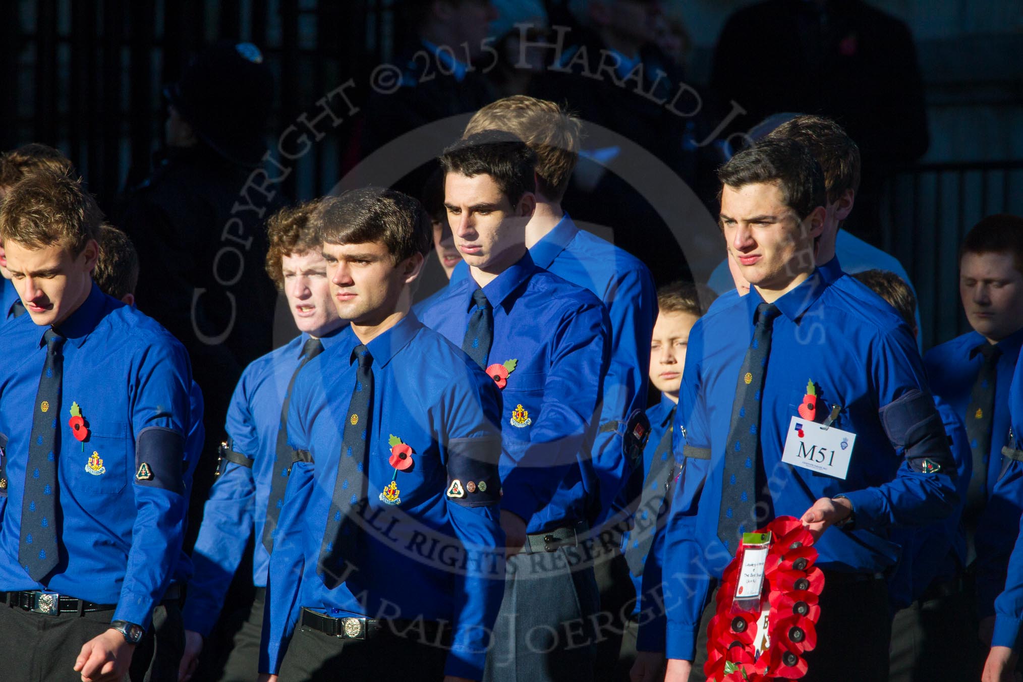 Remembrance Sunday Cenotaph March Past 2013: M51 - Boys Brigade..
Press stand opposite the Foreign Office building, Whitehall, London SW1,
London,
Greater London,
United Kingdom,
on 10 November 2013 at 12:15, image #2278