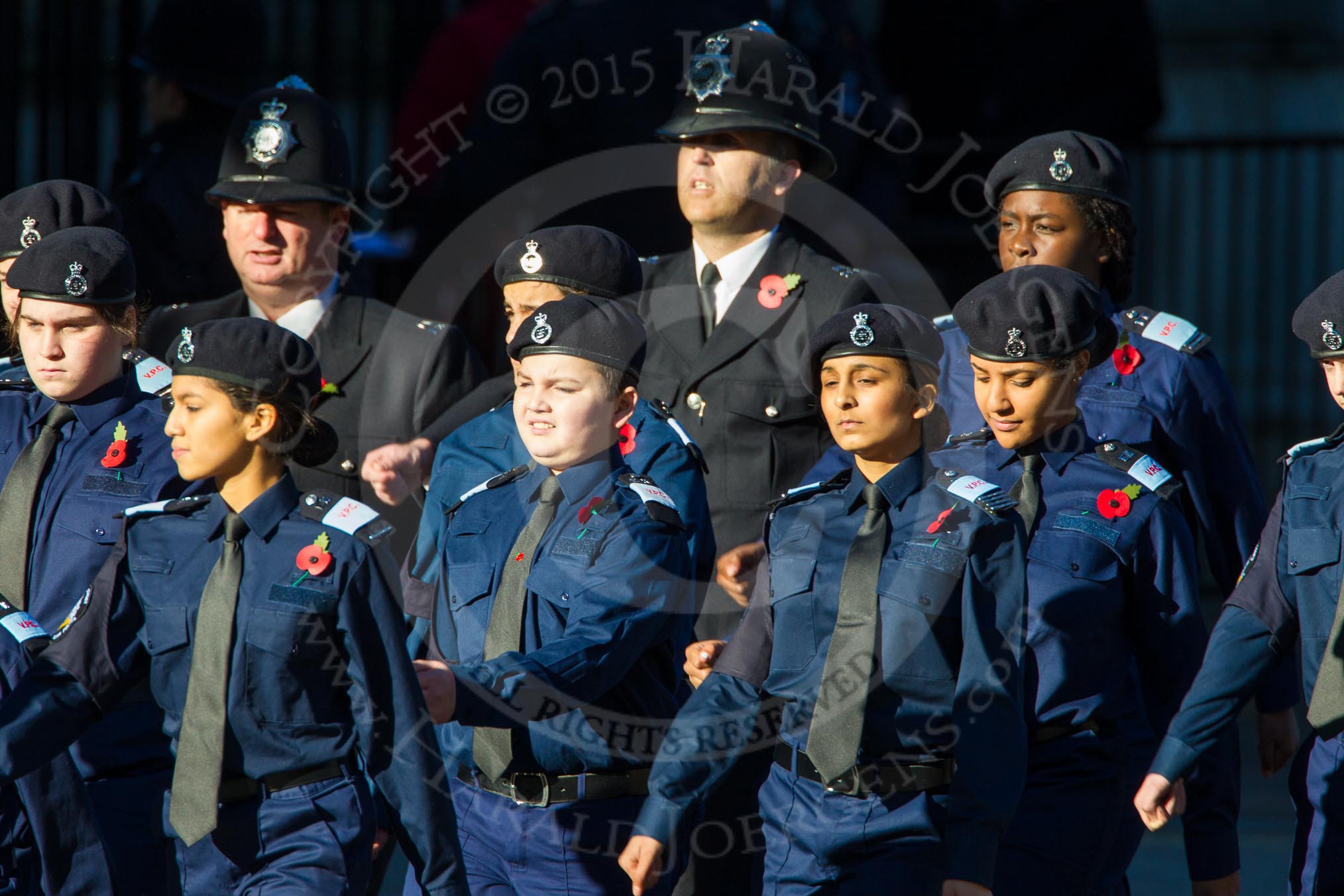 Remembrance Sunday Cenotaph March Past 2013: M54 - Metropolitan Police Volunteer Police Cadets..
Press stand opposite the Foreign Office building, Whitehall, London SW1,
London,
Greater London,
United Kingdom,
on 10 November 2013 at 12:16, image #2308