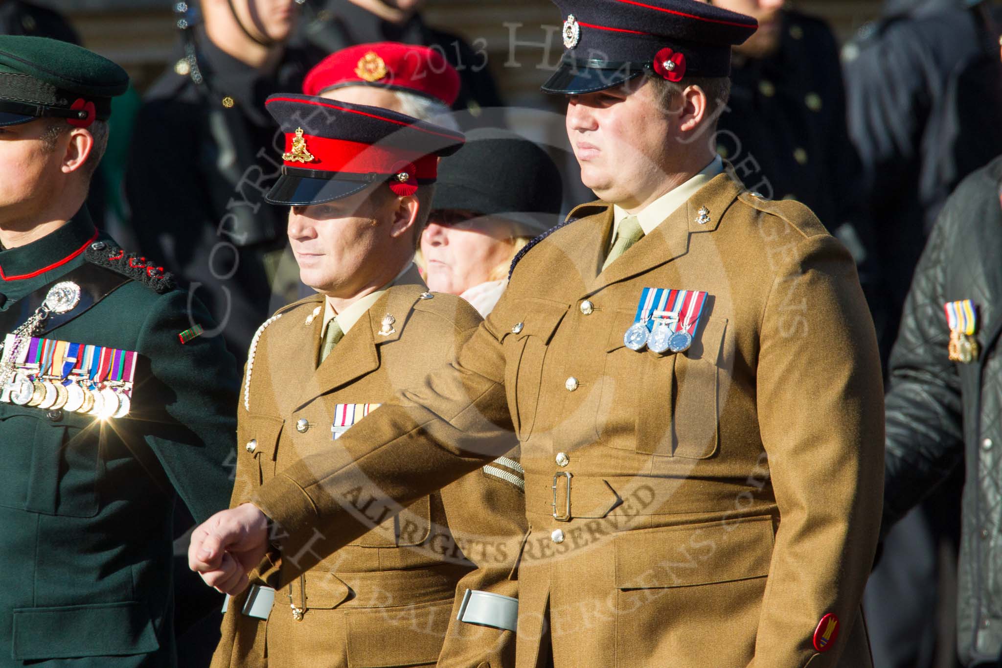 Remembrance Sunday at the Cenotaph in London 2014: Group F13 - Gallantry Medallists League.
Press stand opposite the Foreign Office building, Whitehall, London SW1,
London,
Greater London,
United Kingdom,
on 09 November 2014 at 11:57, image #1003