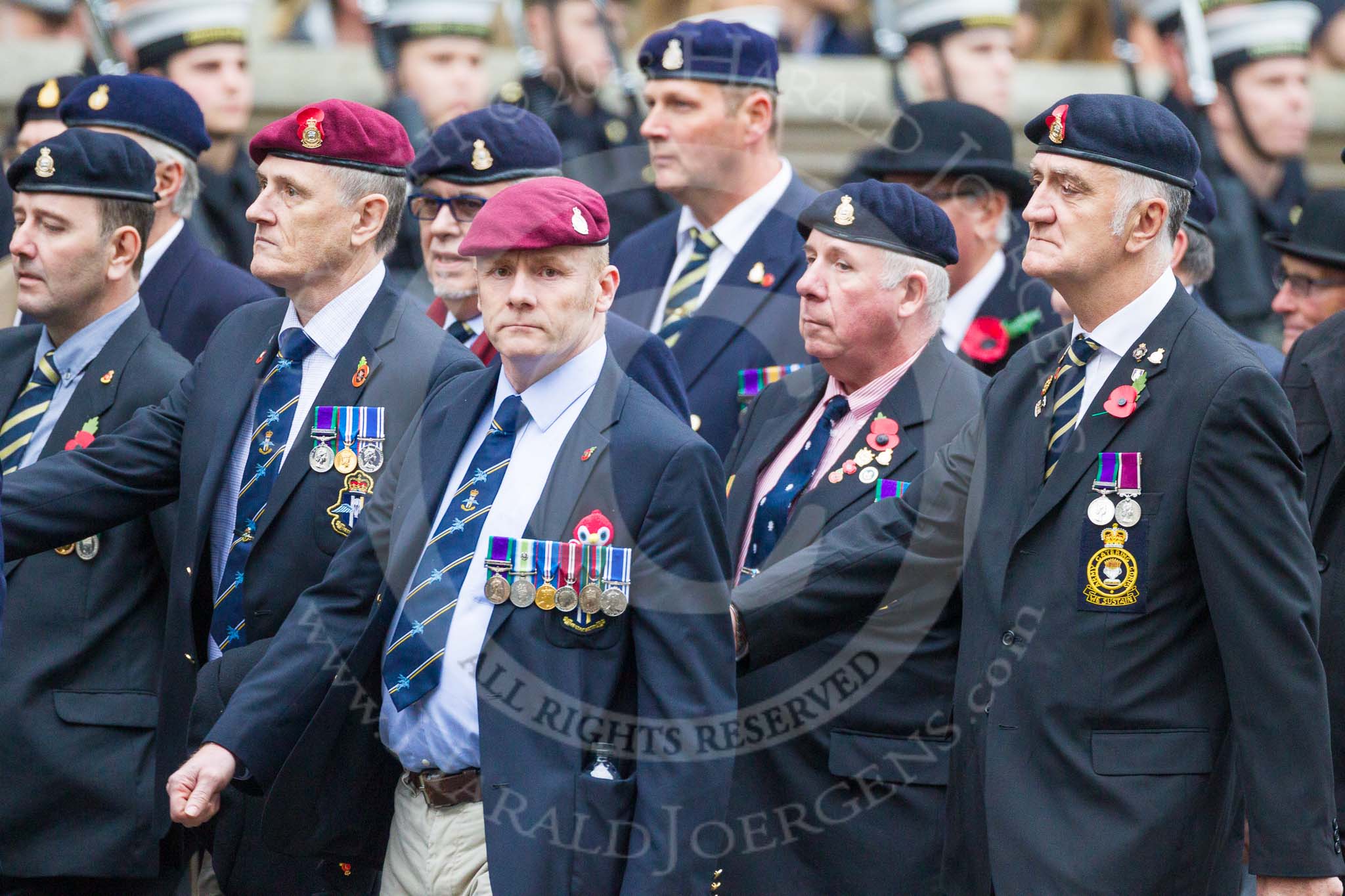 Remembrance Sunday at the Cenotaph 2015: Group B12, Army Catering Corps Association.
Cenotaph, Whitehall, London SW1,
London,
Greater London,
United Kingdom,
on 08 November 2015 at 11:38, image #98