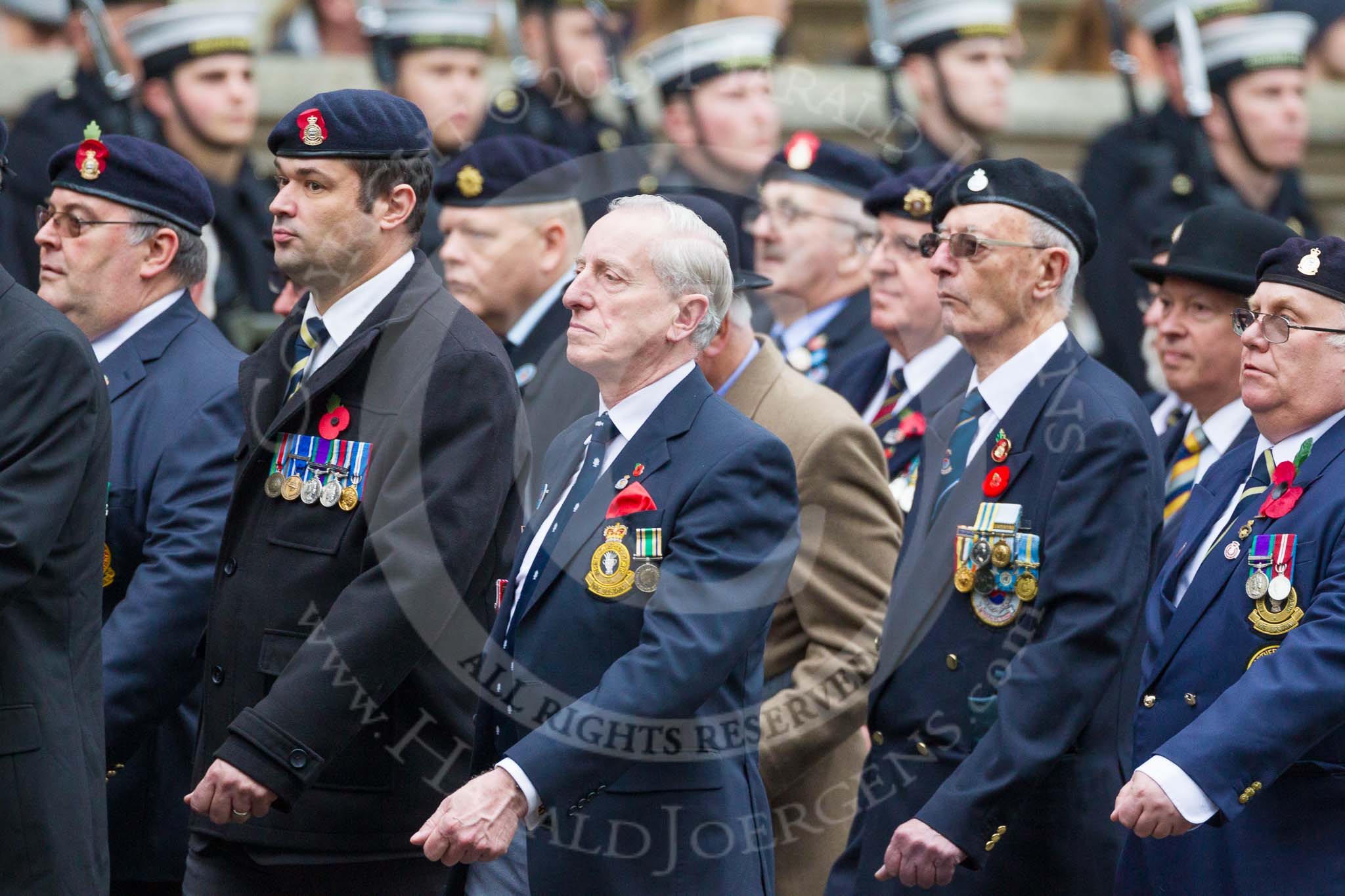 Remembrance Sunday at the Cenotaph 2015: Group B12, Army Catering Corps Association.
Cenotaph, Whitehall, London SW1,
London,
Greater London,
United Kingdom,
on 08 November 2015 at 11:38, image #100