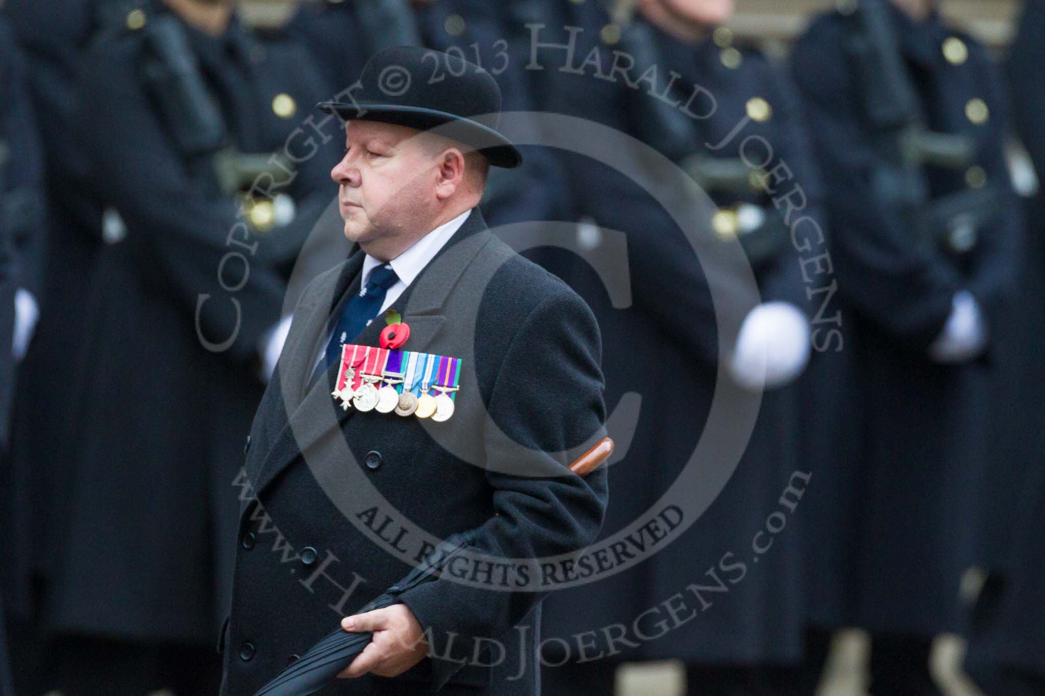 Remembrance Sunday at the Cenotaph 2015: Group B13, Royal Pioneer Corps Association (Anniversary).
Cenotaph, Whitehall, London SW1,
London,
Greater London,
United Kingdom,
on 08 November 2015 at 11:38, image #103