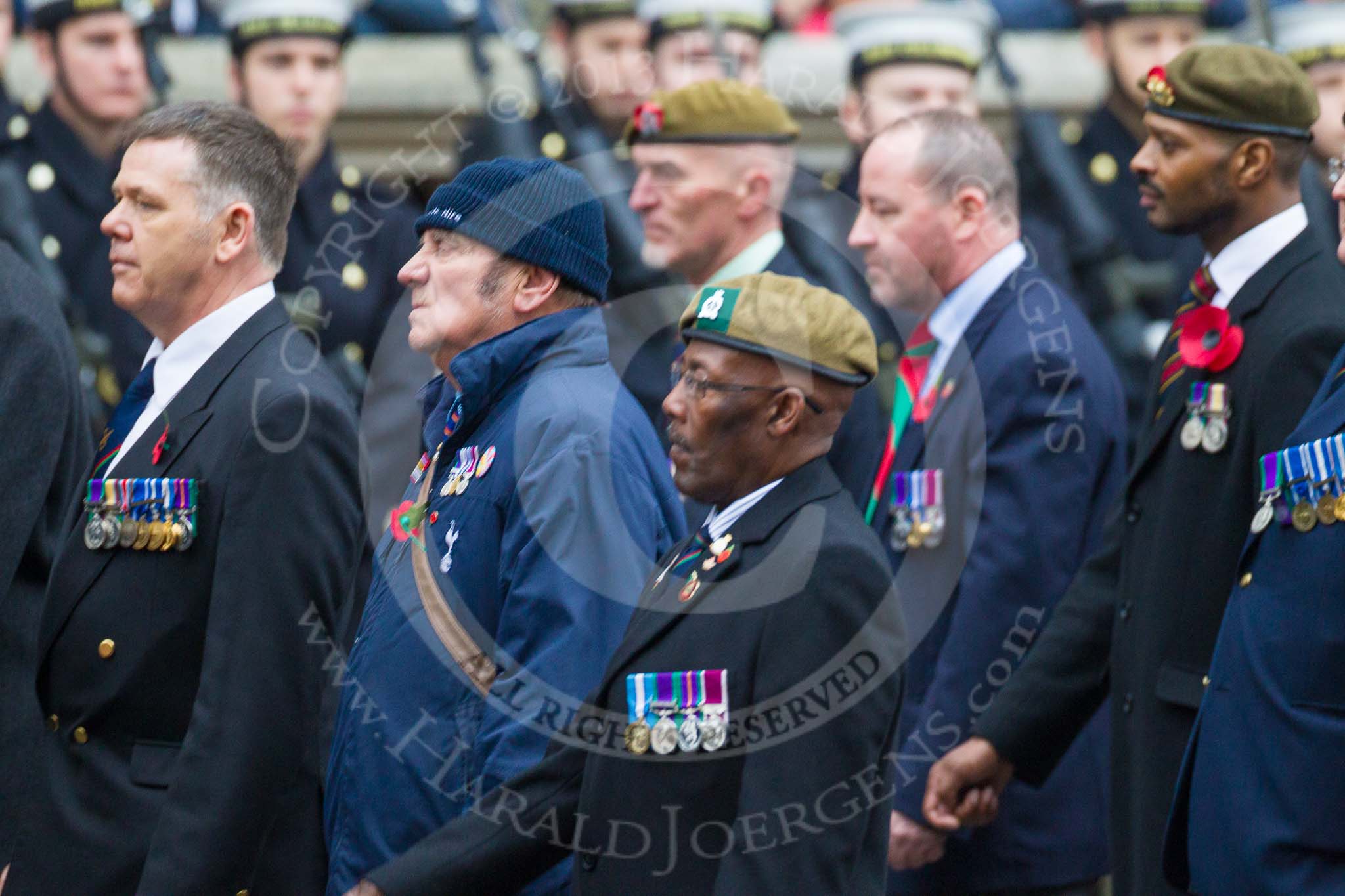 Remembrance Sunday at the Cenotaph 2015: Group B13, Royal Pioneer Corps Association (Anniversary).
Cenotaph, Whitehall, London SW1,
London,
Greater London,
United Kingdom,
on 08 November 2015 at 11:39, image #105