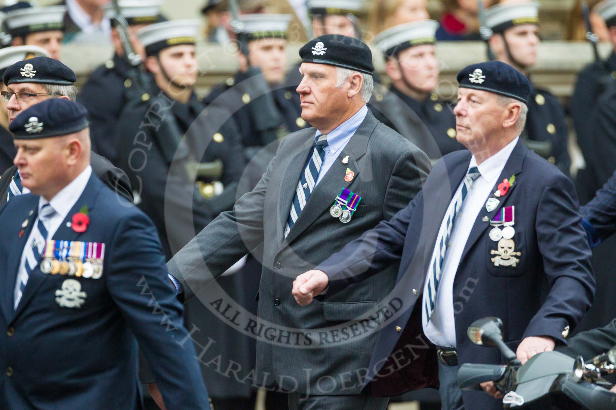 Remembrance Sunday at the Cenotaph 2015: Group B27, 17/21 Lancers.
Cenotaph, Whitehall, London SW1,
London,
Greater London,
United Kingdom,
on 08 November 2015 at 11:42, image #219