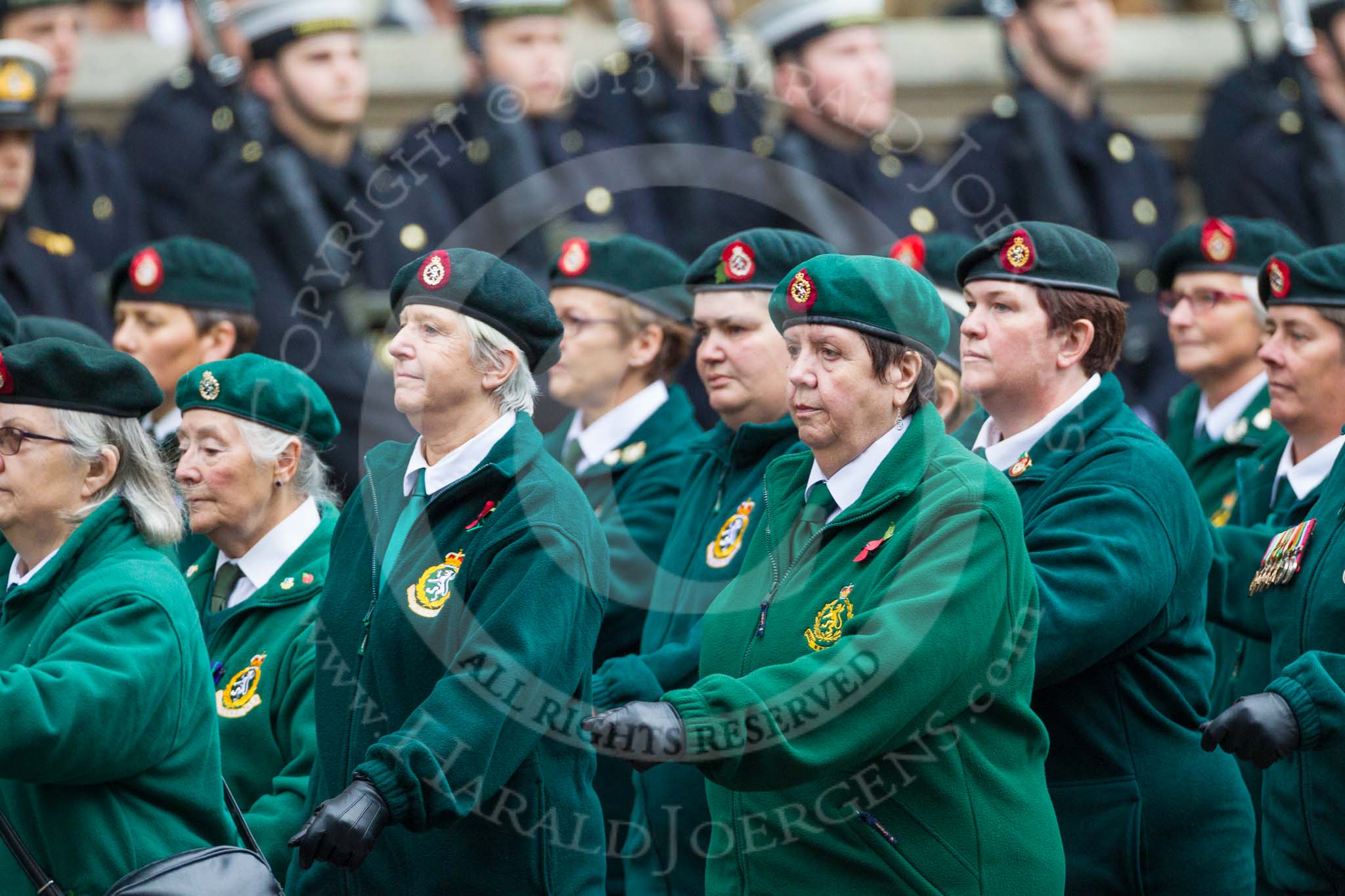 Remembrance Sunday at the Cenotaph 2015: Group B37, Women's Royal Army Corps Association.
Cenotaph, Whitehall, London SW1,
London,
Greater London,
United Kingdom,
on 08 November 2015 at 11:43, image #290