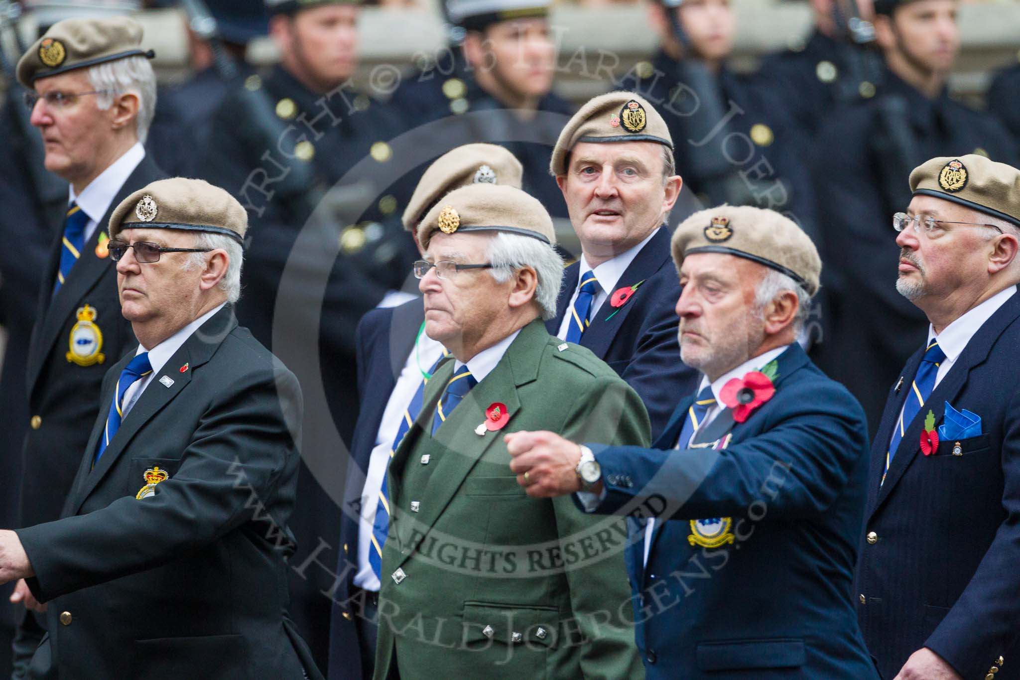 Remembrance Sunday at the Cenotaph 2015: Group C18, Royal Air Force Masirah & Salalah Veterans Association (New for 2015).
Cenotaph, Whitehall, London SW1,
London,
Greater London,
United Kingdom,
on 08 November 2015 at 11:49, image #529