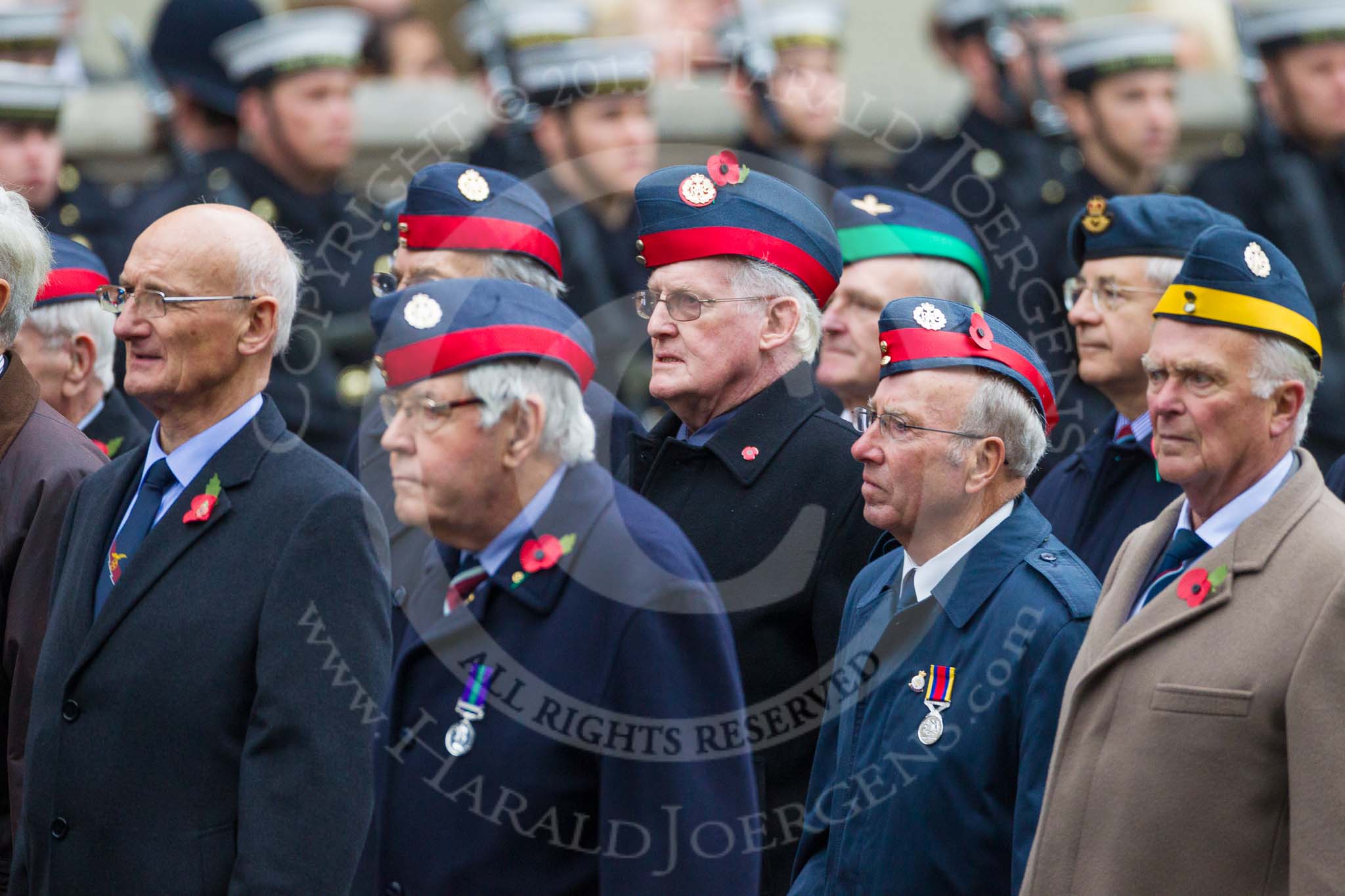 Remembrance Sunday at the Cenotaph 2015: Group C23, Royal Air Force Air Loadmasters Association.
Cenotaph, Whitehall, London SW1,
London,
Greater London,
United Kingdom,
on 08 November 2015 at 11:50, image #556