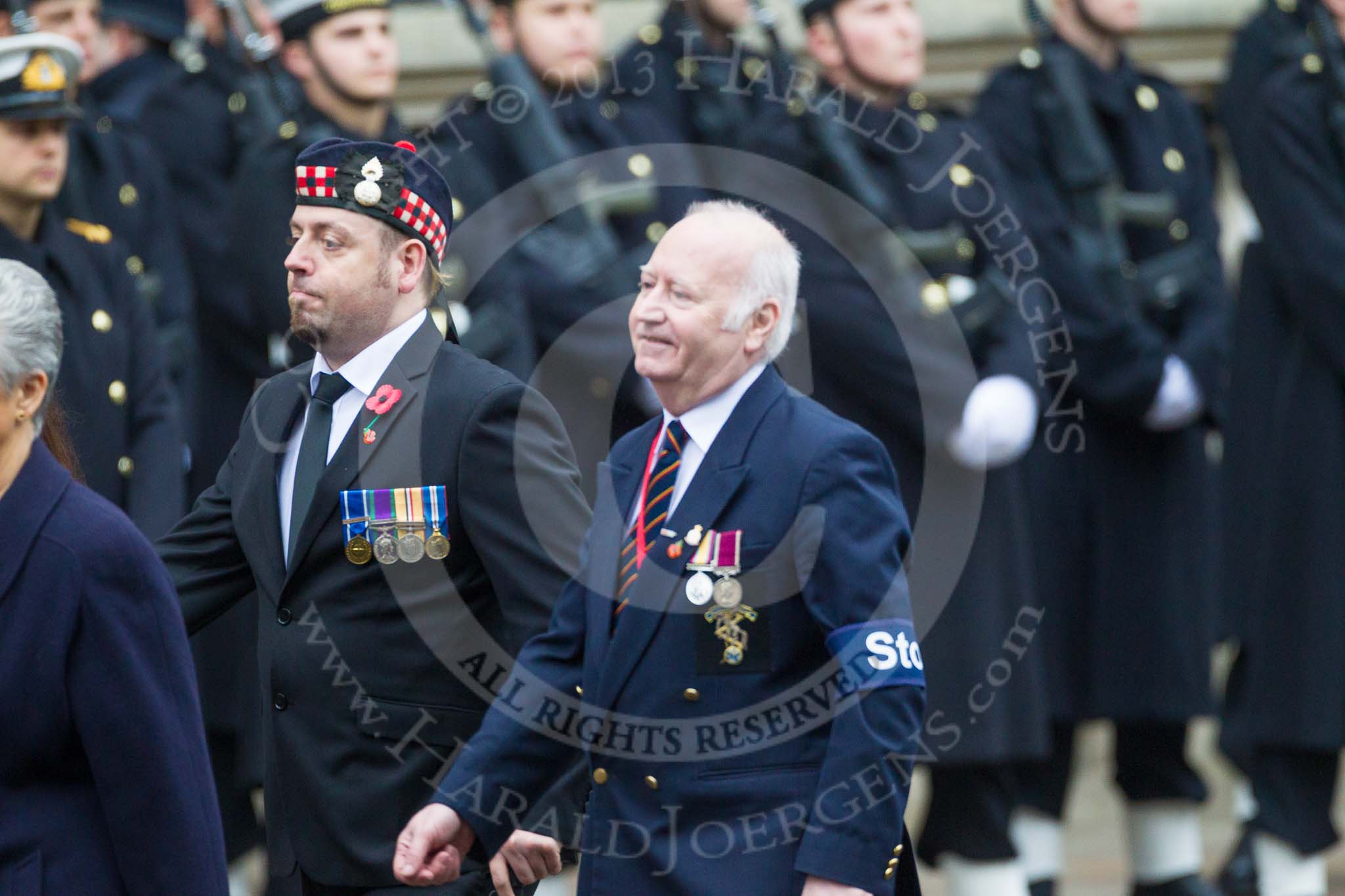Remembrance Sunday at the Cenotaph 2015: Group D2, Stoll.
Cenotaph, Whitehall, London SW1,
London,
Greater London,
United Kingdom,
on 08 November 2015 at 11:51, image #590