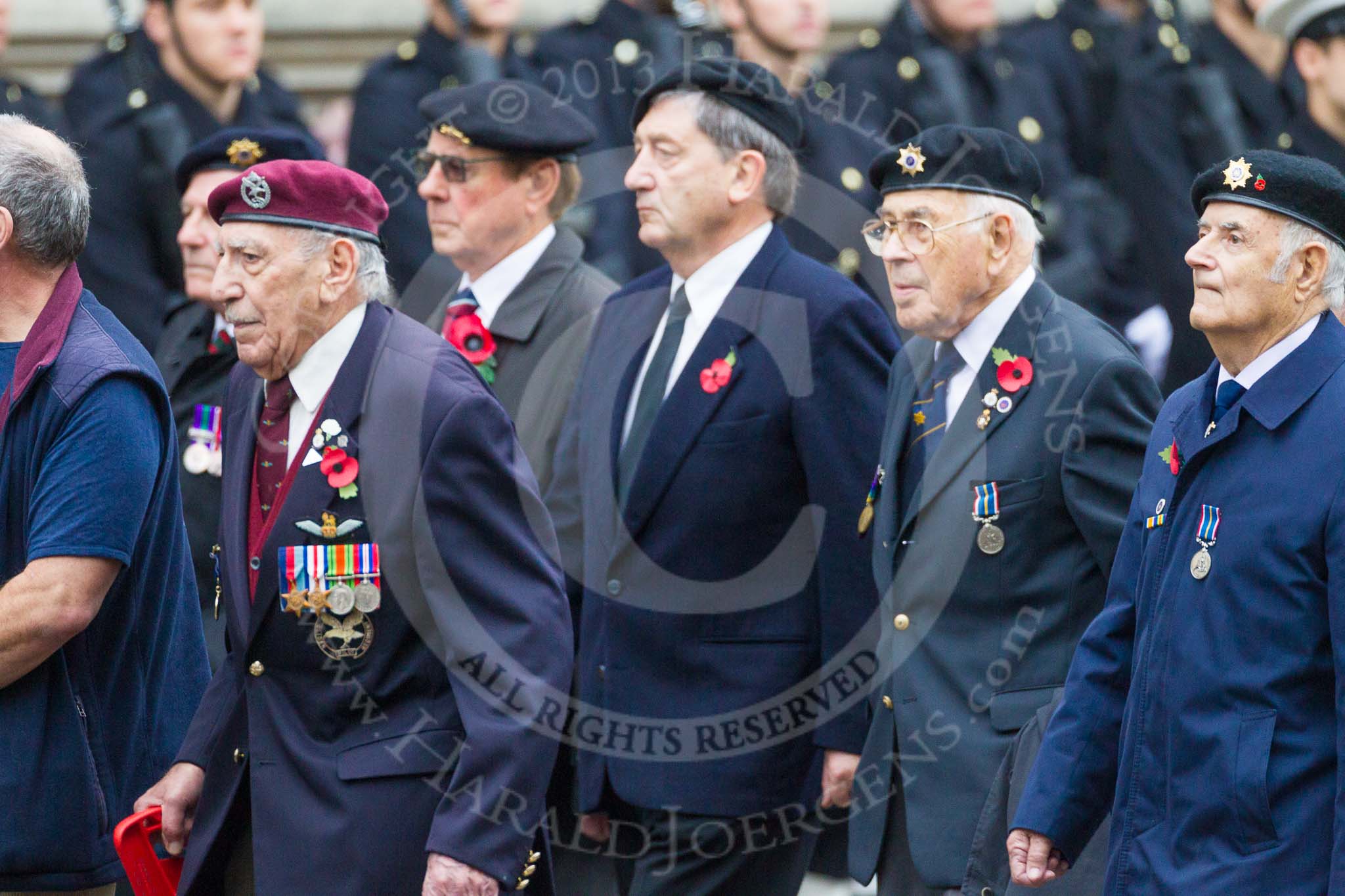 Remembrance Sunday at the Cenotaph 2015: Group D13, Association of Jewish Ex-Servicemen & Women.
Cenotaph, Whitehall, London SW1,
London,
Greater London,
United Kingdom,
on 08 November 2015 at 11:53, image #649