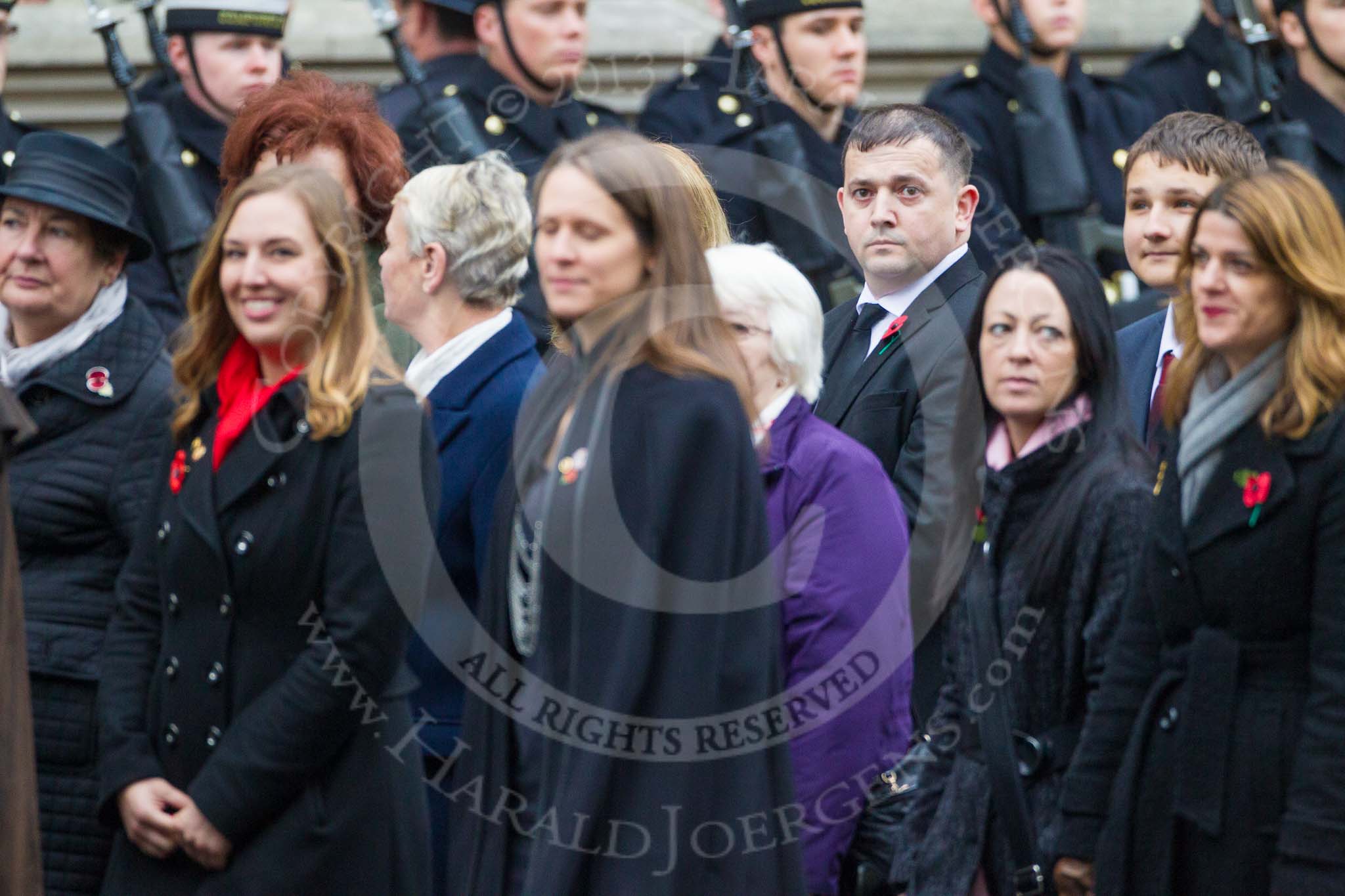 Remembrance Sunday at the Cenotaph 2015: Group D15, War Widows Association.
Cenotaph, Whitehall, London SW1,
London,
Greater London,
United Kingdom,
on 08 November 2015 at 11:54, image #662