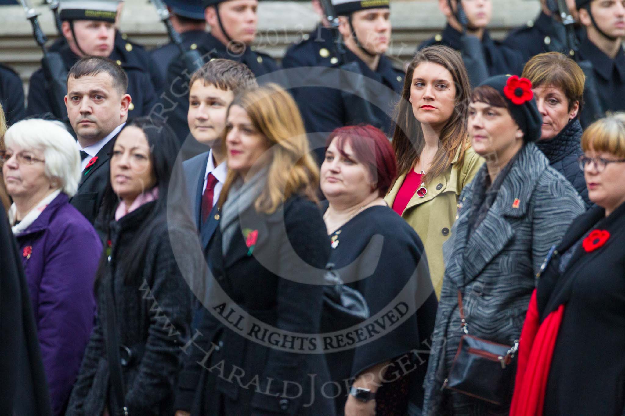 Remembrance Sunday at the Cenotaph 2015: Group D15, War Widows Association.
Cenotaph, Whitehall, London SW1,
London,
Greater London,
United Kingdom,
on 08 November 2015 at 11:54, image #663