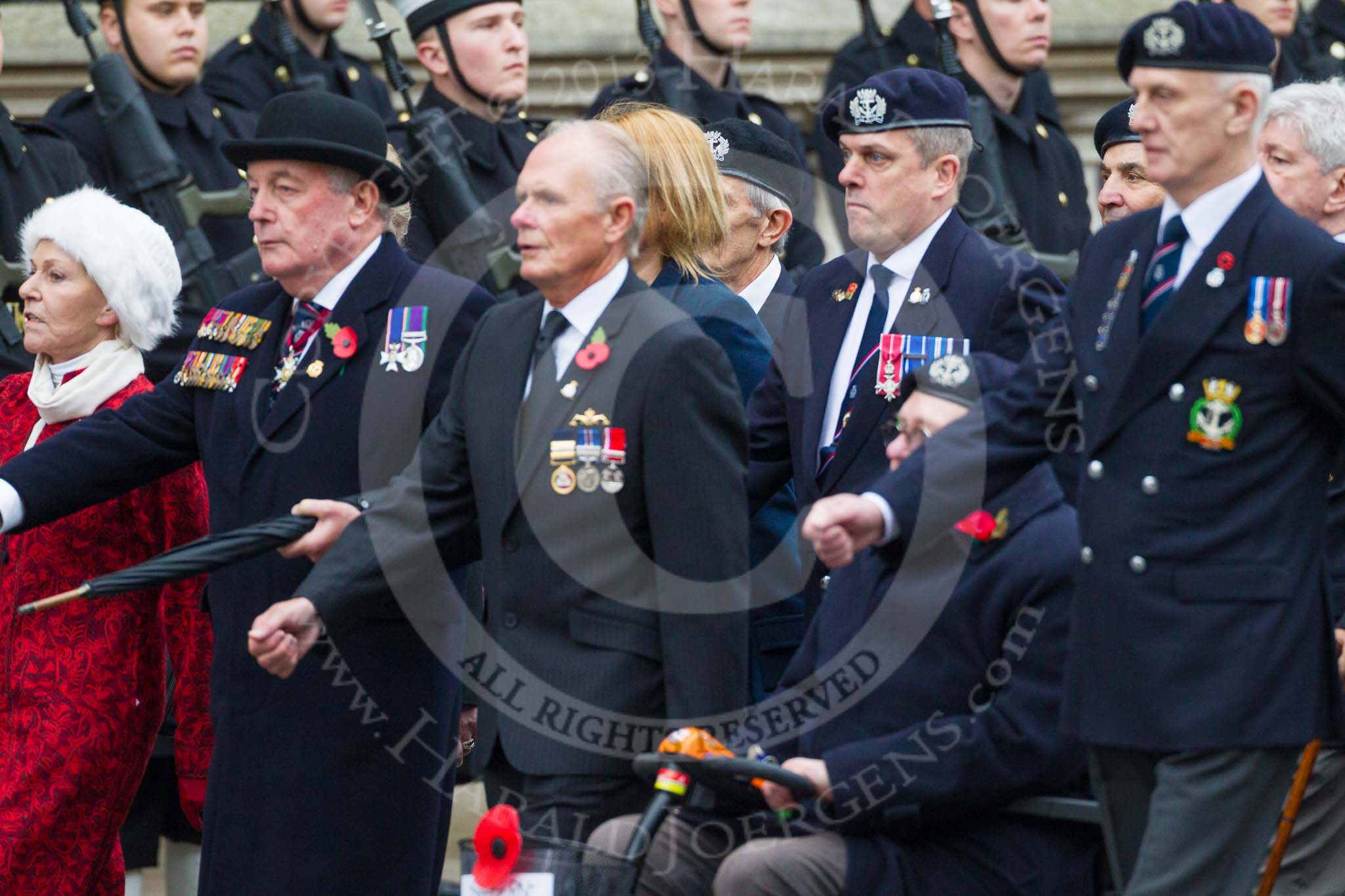 Remembrance Sunday at the Cenotaph 2015: Group E2, Royal Naval Association.
Cenotaph, Whitehall, London SW1,
London,
Greater London,
United Kingdom,
on 08 November 2015 at 11:58, image #804