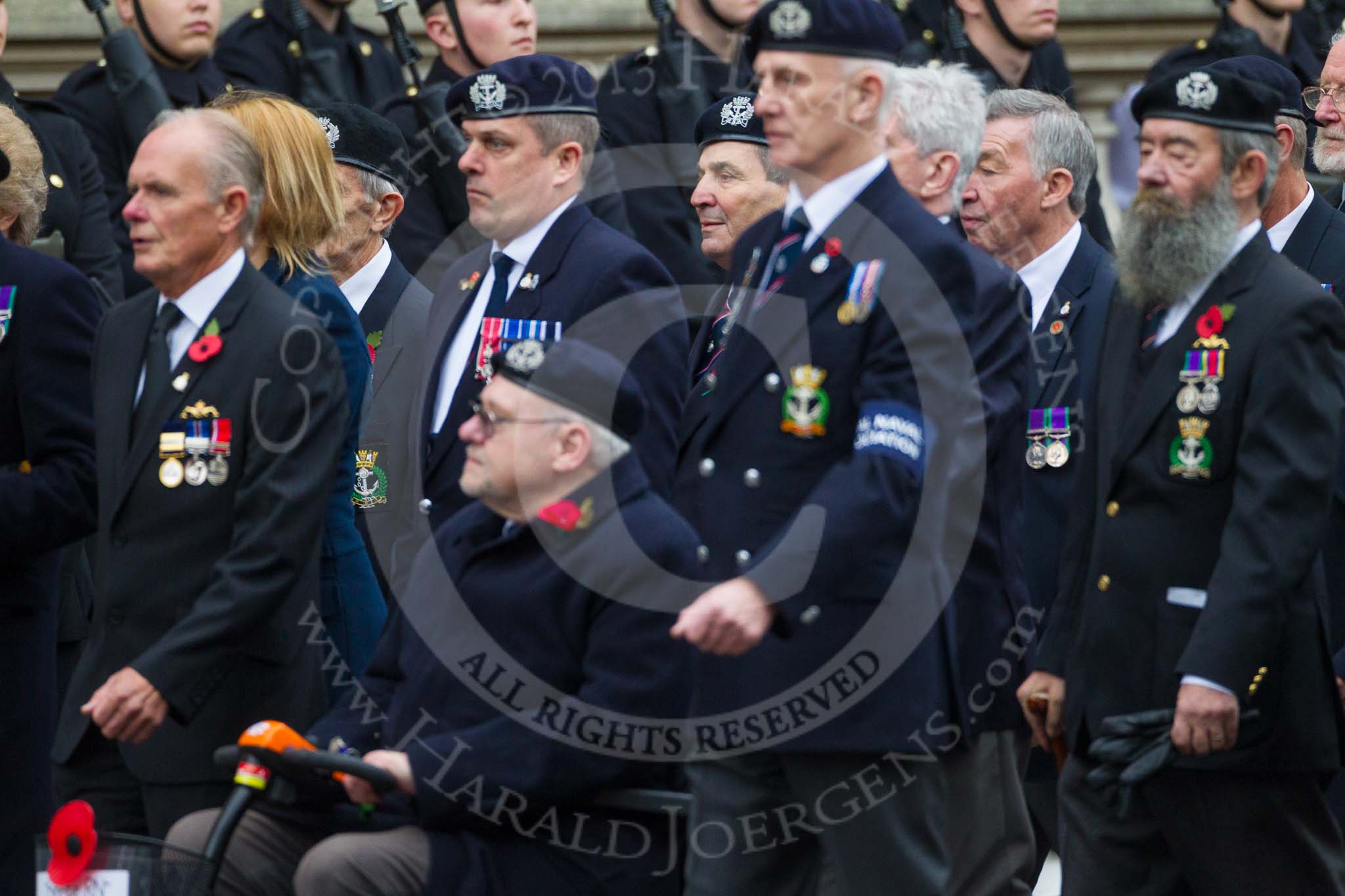 Remembrance Sunday at the Cenotaph 2015: Group E2, Royal Naval Association.
Cenotaph, Whitehall, London SW1,
London,
Greater London,
United Kingdom,
on 08 November 2015 at 11:58, image #805