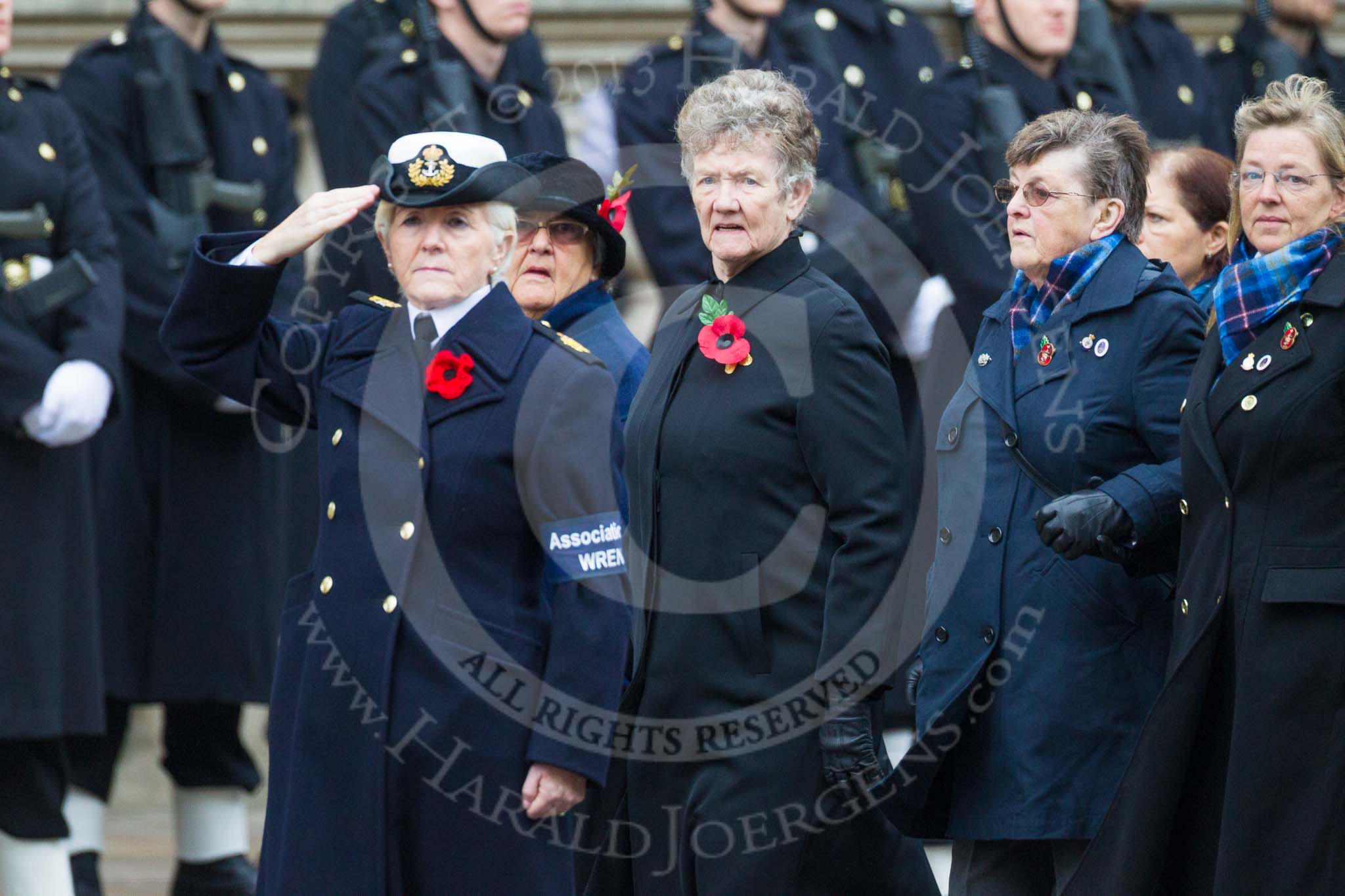 Remembrance Sunday at the Cenotaph 2015: Group E18, Association of WRENS.
Cenotaph, Whitehall, London SW1,
London,
Greater London,
United Kingdom,
on 08 November 2015 at 12:01, image #898