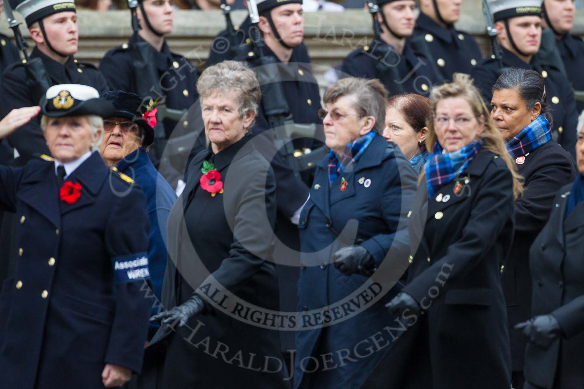 Remembrance Sunday at the Cenotaph 2015: Group E18, Association of WRENS.
Cenotaph, Whitehall, London SW1,
London,
Greater London,
United Kingdom,
on 08 November 2015 at 12:01, image #899