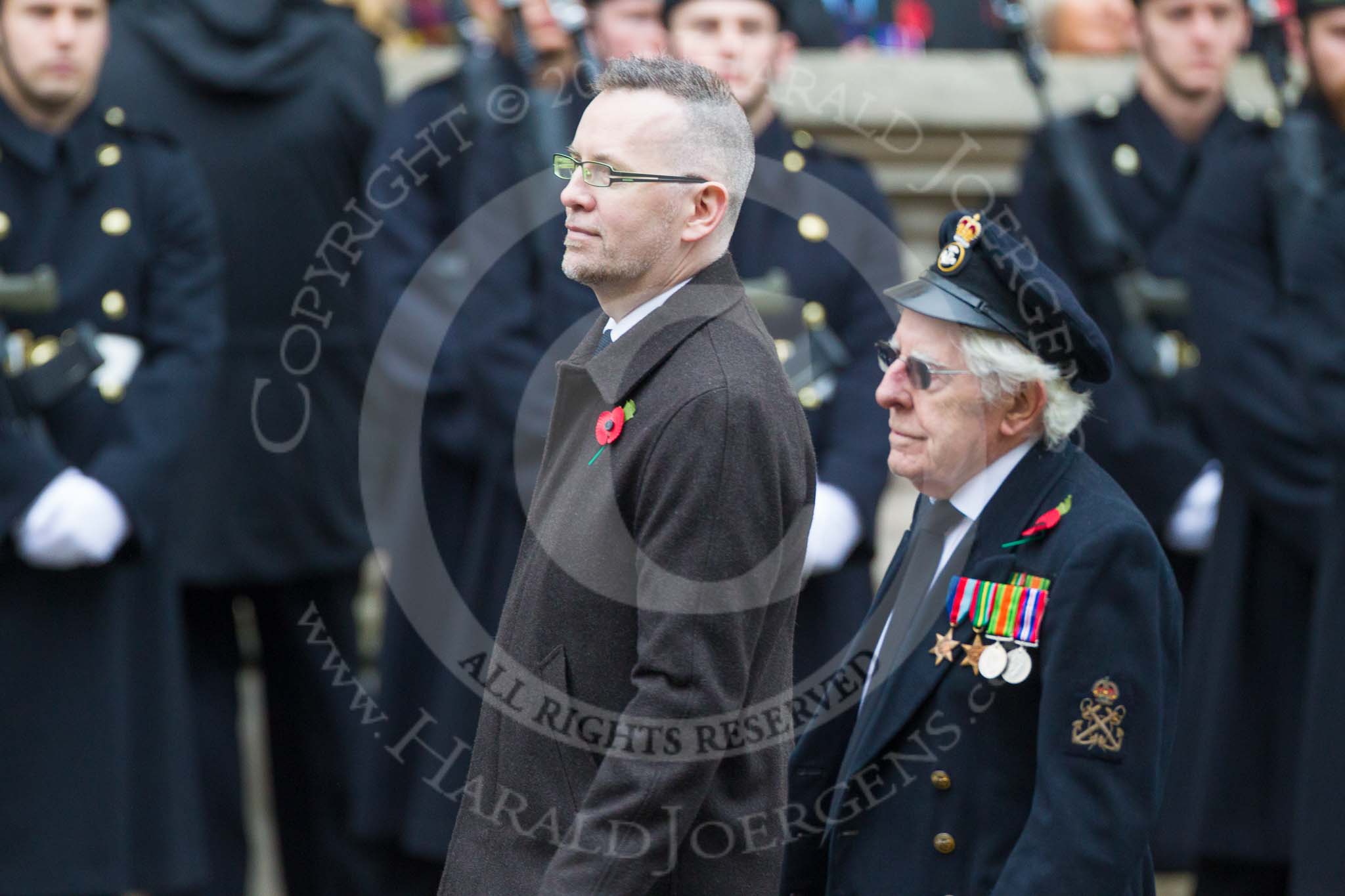 Remembrance Sunday at the Cenotaph 2015: Group E23, Yangtze Incident Association.
Cenotaph, Whitehall, London SW1,
London,
Greater London,
United Kingdom,
on 08 November 2015 at 12:02, image #920