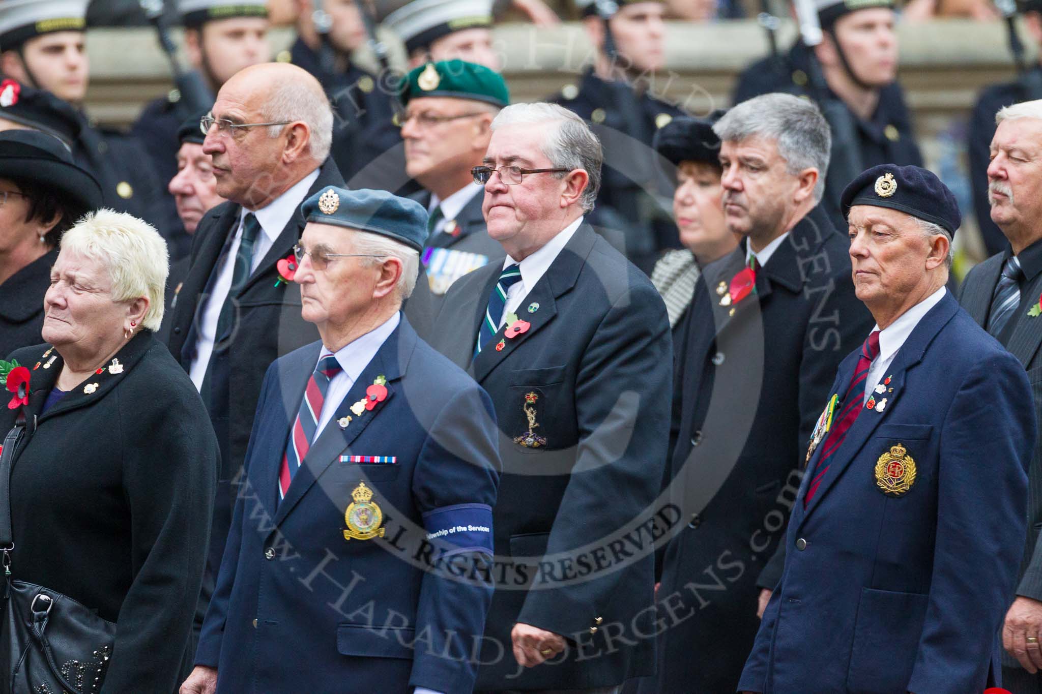 Remembrance Sunday at the Cenotaph 2015: Group F17, Fellowship of the Services.
Cenotaph, Whitehall, London SW1,
London,
Greater London,
United Kingdom,
on 08 November 2015 at 12:06, image #1092