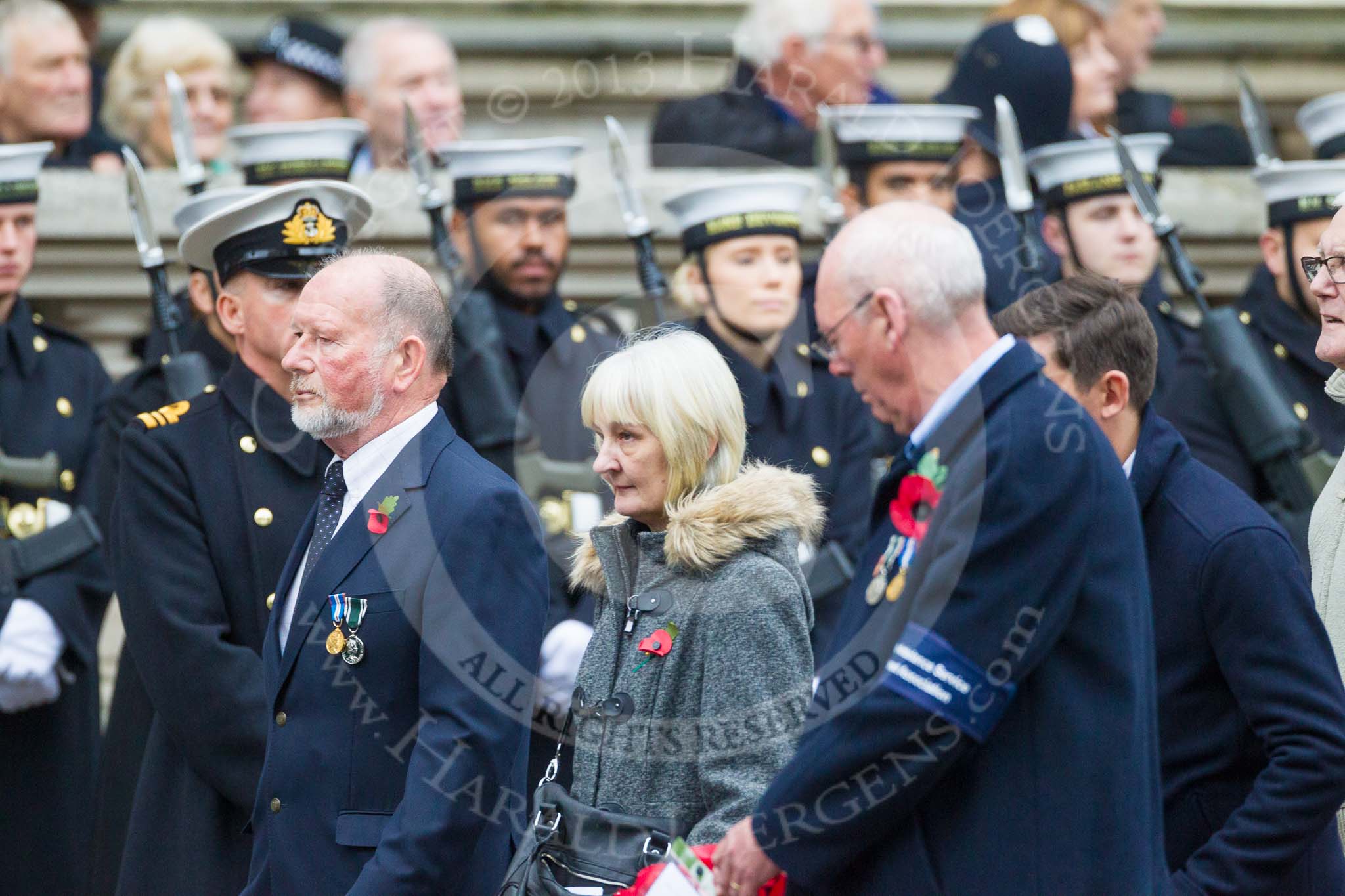 Remembrance Sunday at the Cenotaph 2015: Group M14, London Ambulance Service Retirement Association.
Cenotaph, Whitehall, London SW1,
London,
Greater London,
United Kingdom,
on 08 November 2015 at 12:16, image #1496