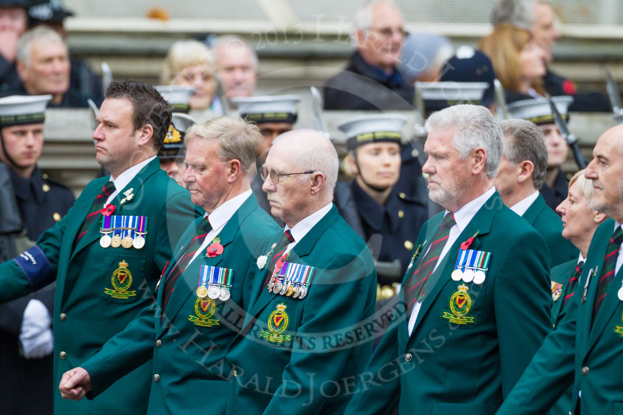 Remembrance Sunday at the Cenotaph 2015: Group M19, Royal Ulster Constabulary (GC) Association.
Cenotaph, Whitehall, London SW1,
London,
Greater London,
United Kingdom,
on 08 November 2015 at 12:16, image #1526